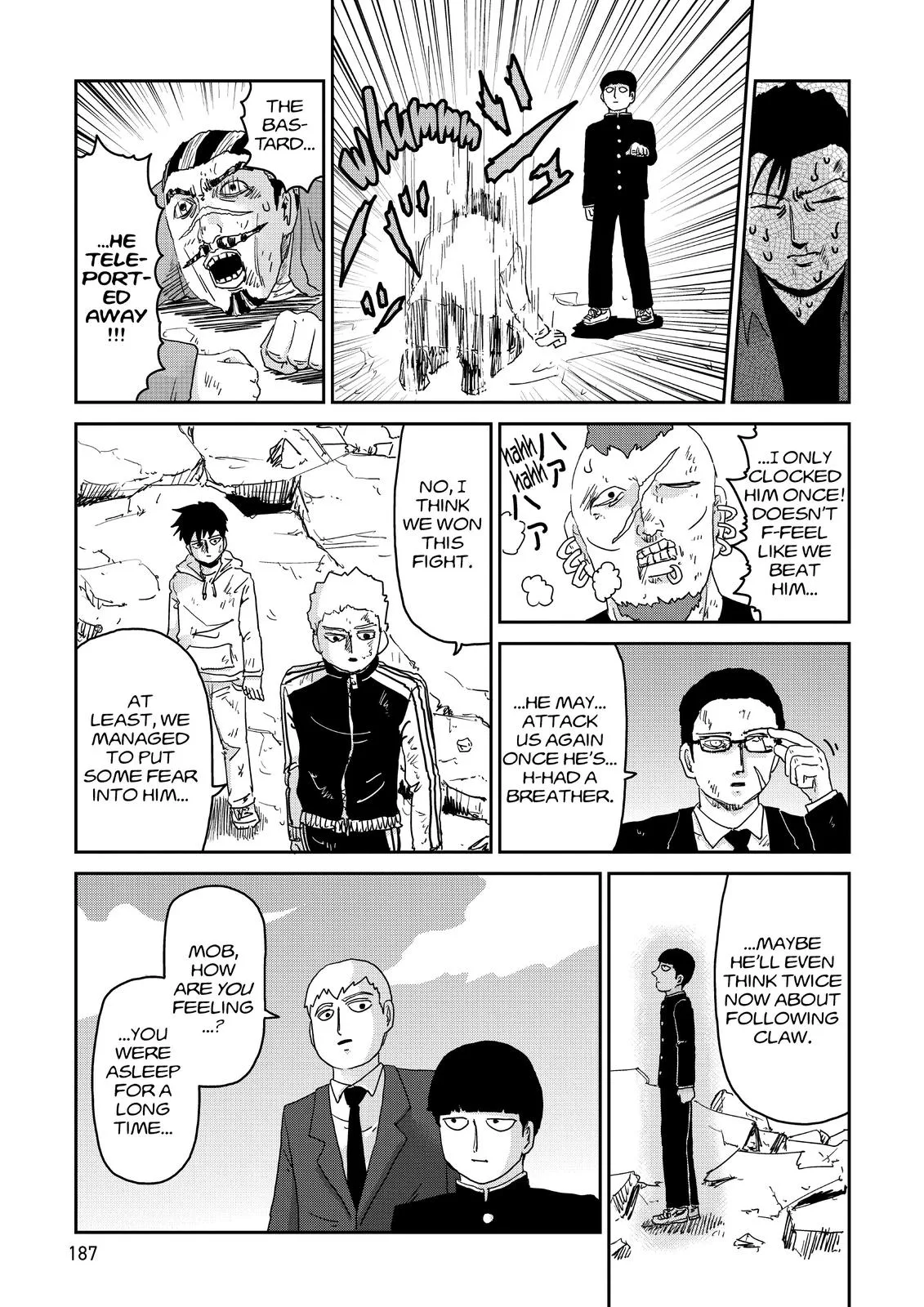 Mob Psycho 100, chapter 88, page 47