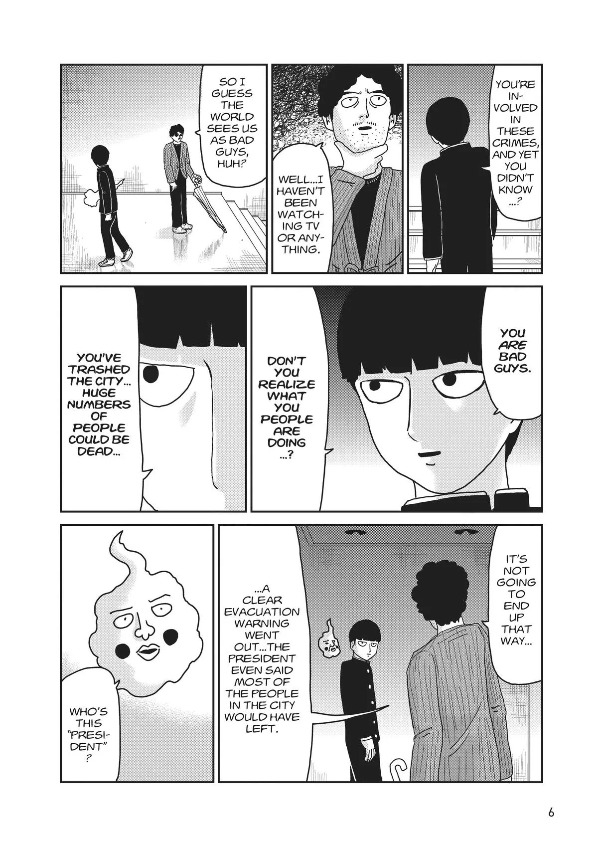 Mob Psycho 100, chapter 89, page 7