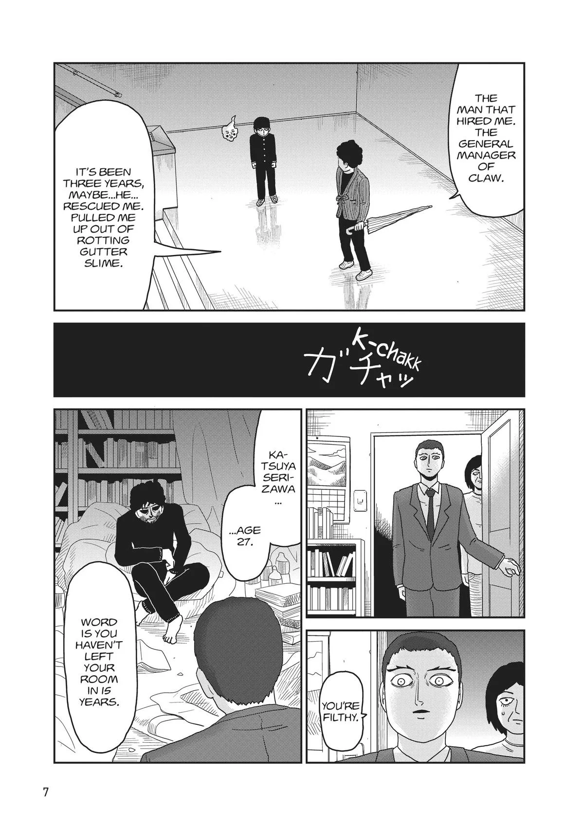 Mob Psycho 100, chapter 89, page 8