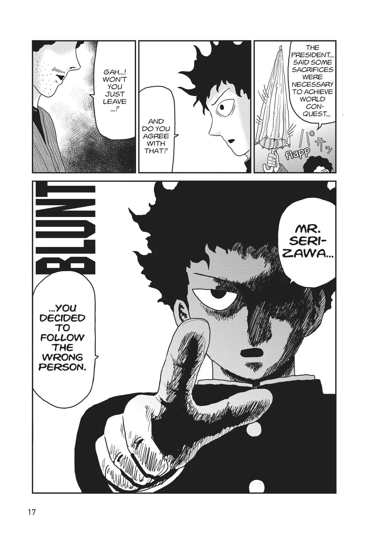 Mob Psycho 100, chapter 89, page 18