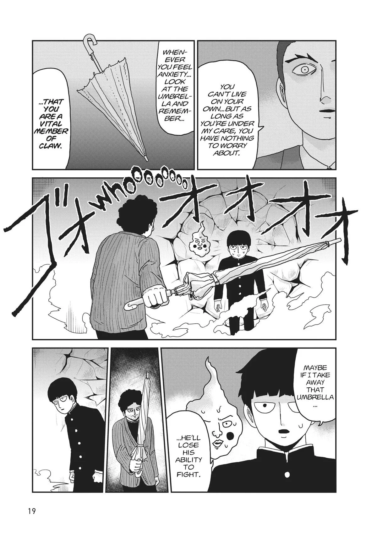 Mob Psycho 100, chapter 89, page 20