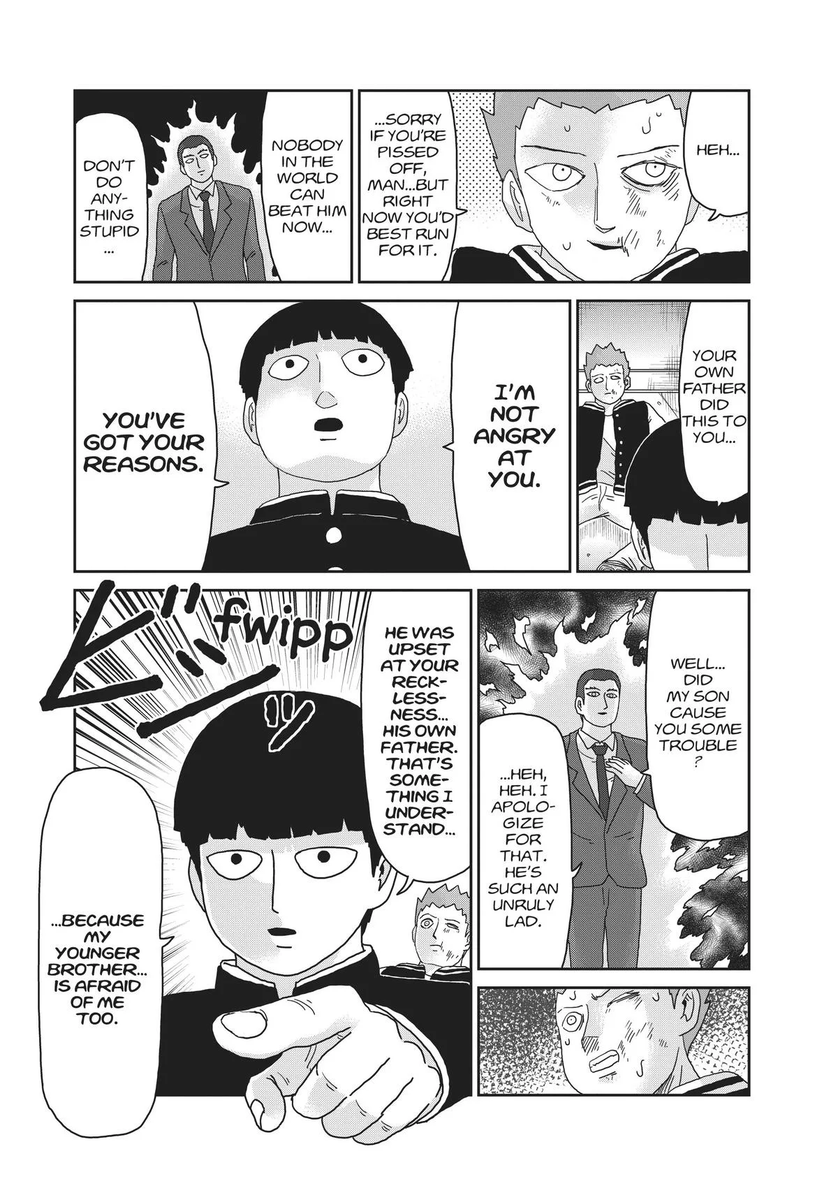 Mob Psycho 100, chapter 89, page 52