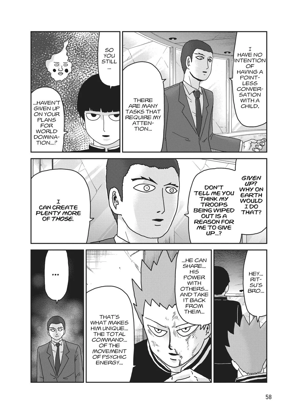 Mob Psycho 100, chapter 90, page 2