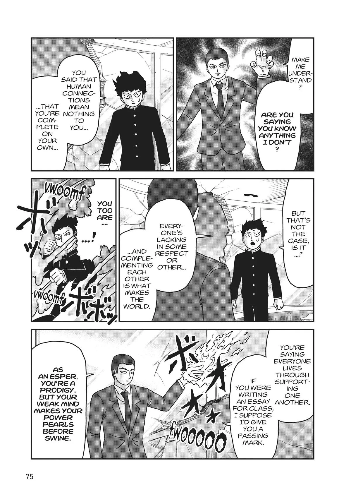 Mob Psycho 100, chapter 90, page 19