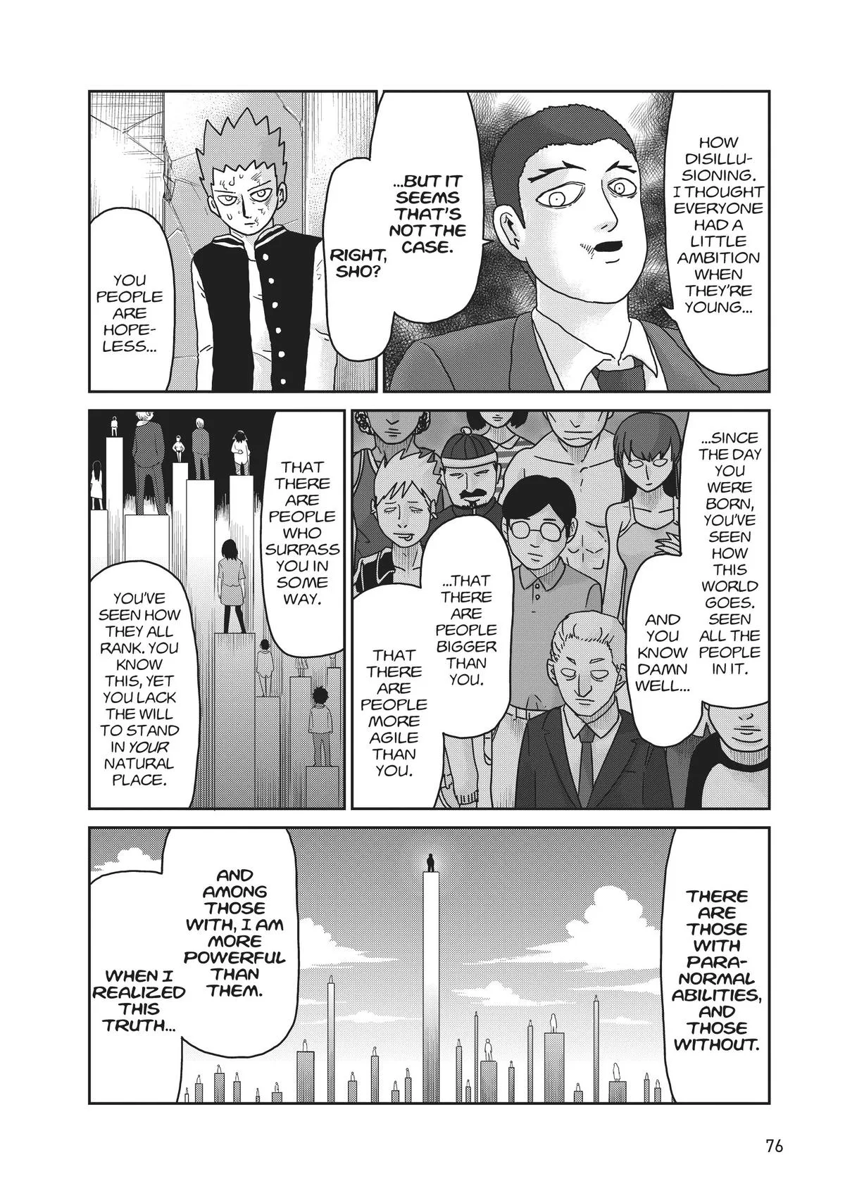 Mob Psycho 100, chapter 90, page 20