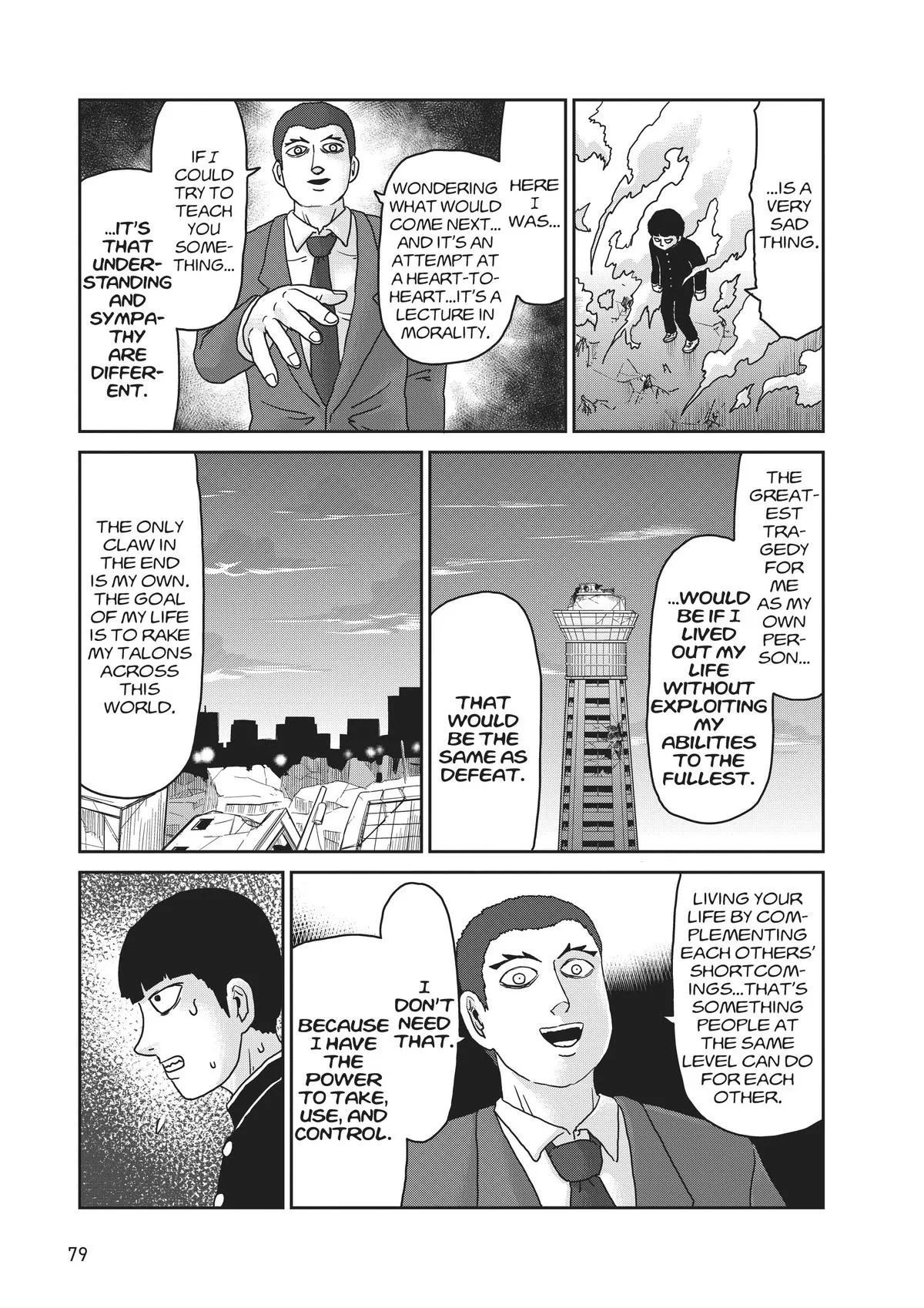 Mob Psycho 100, chapter 90, page 23