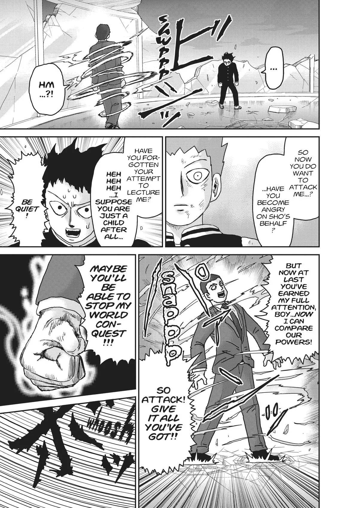 Mob Psycho 100, chapter 90, page 25
