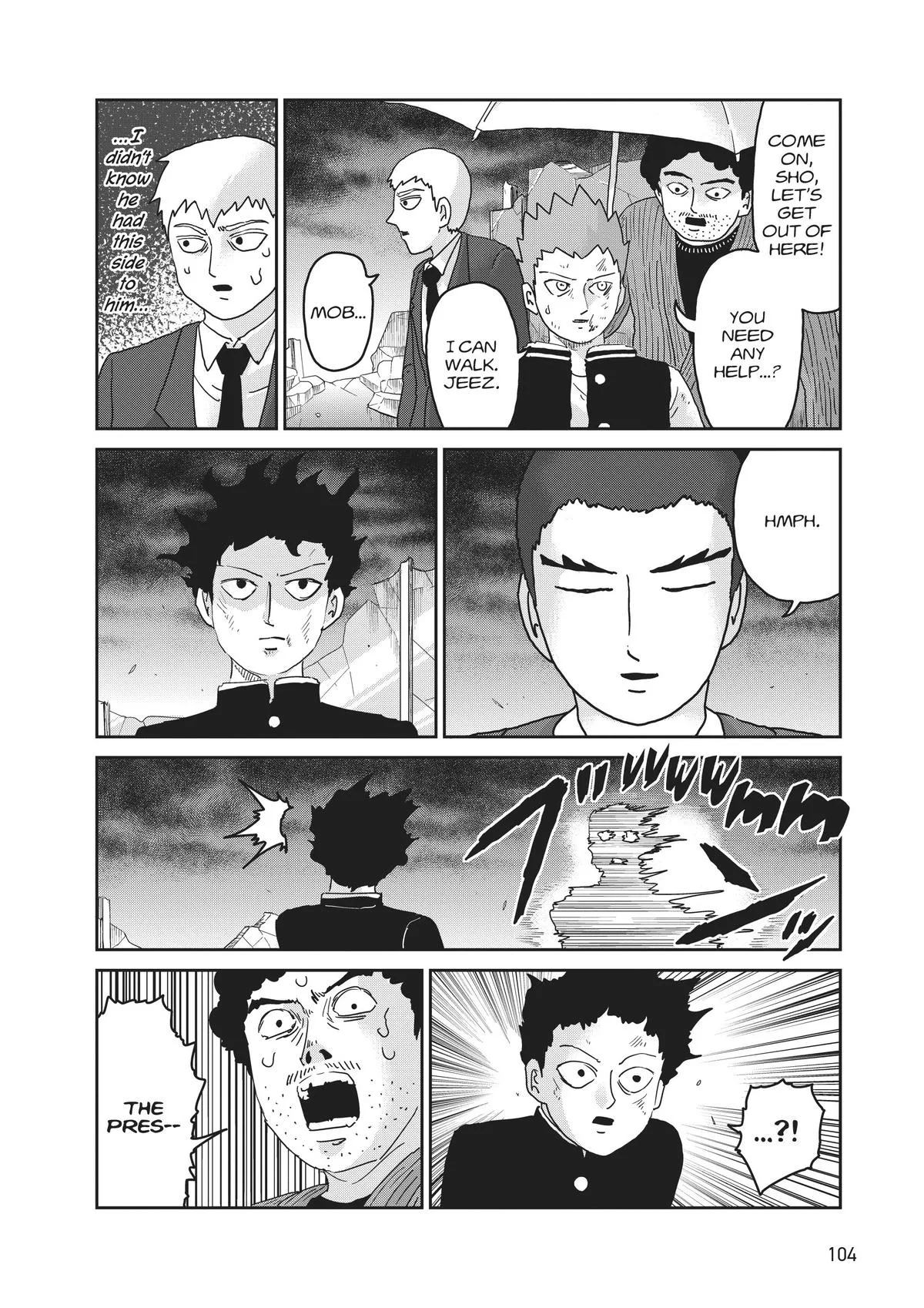 Mob Psycho 100, chapter 90, page 45