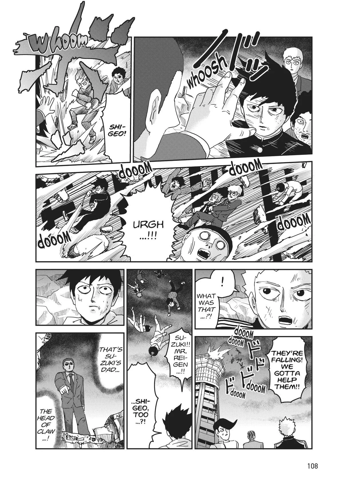 Mob Psycho 100, chapter 90, page 49