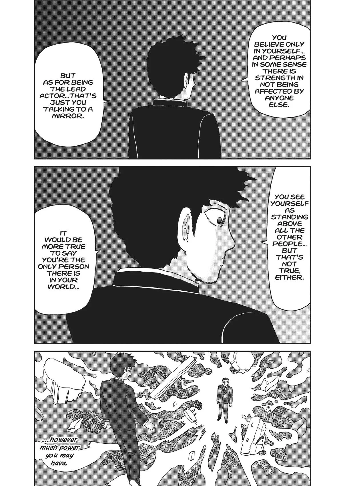 Mob Psycho 100, chapter 90, page 77