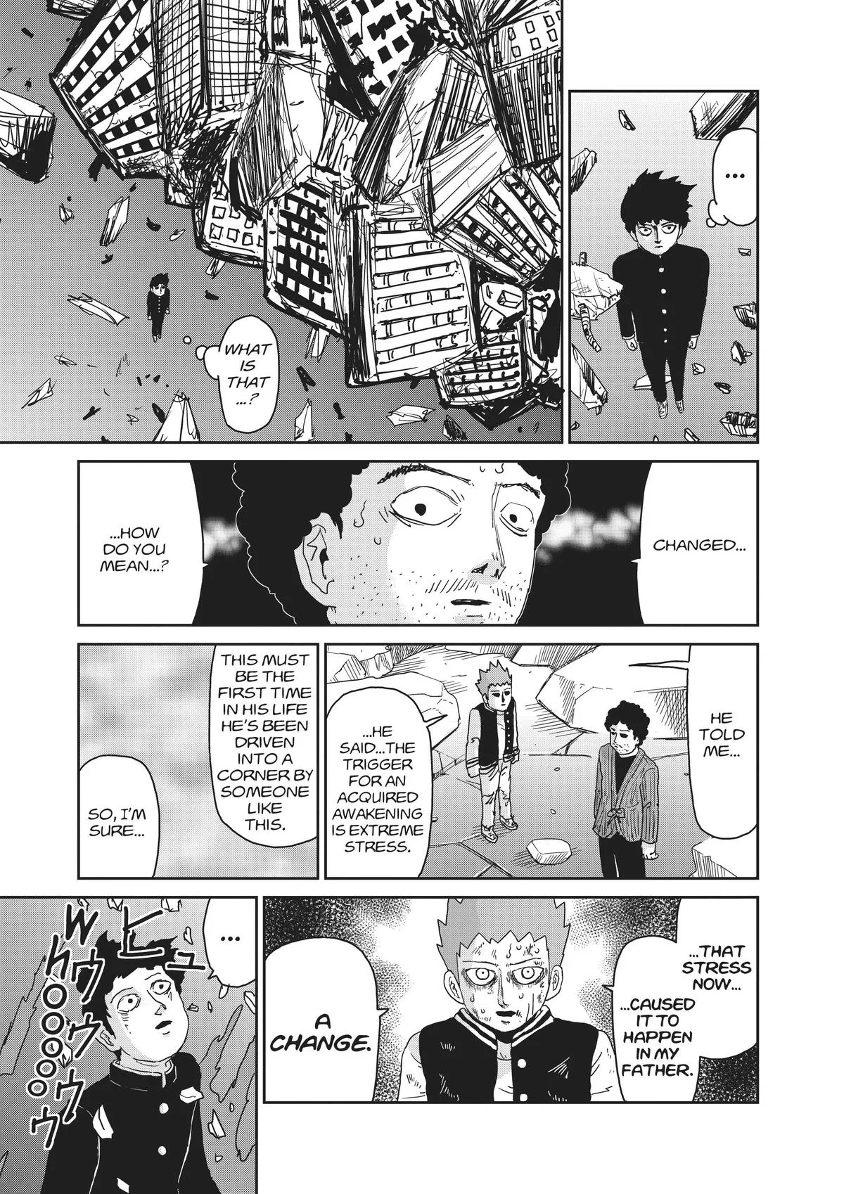 Mob Psycho 100, chapter 90, page 86
