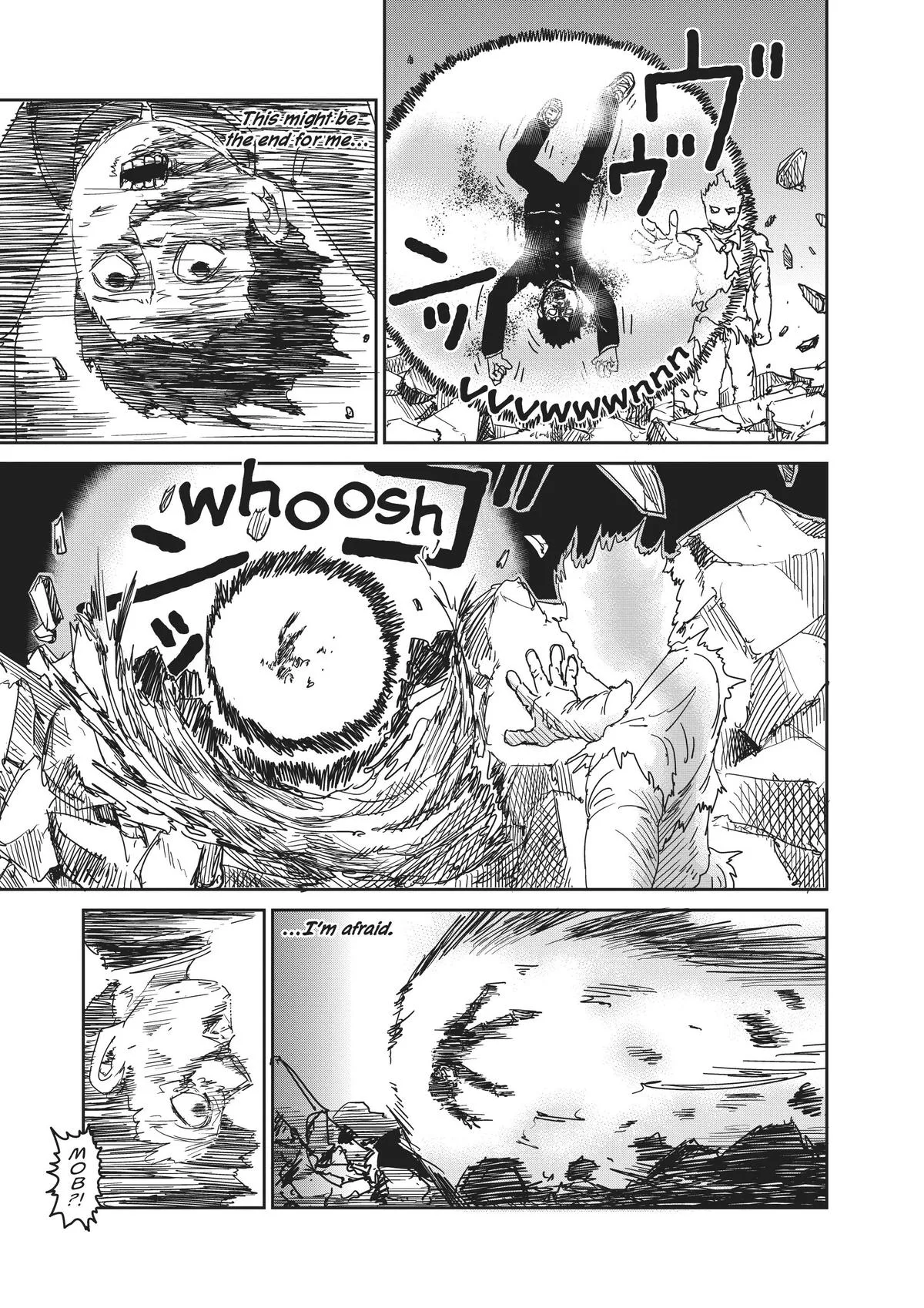 Mob Psycho 100, chapter 90, page 104