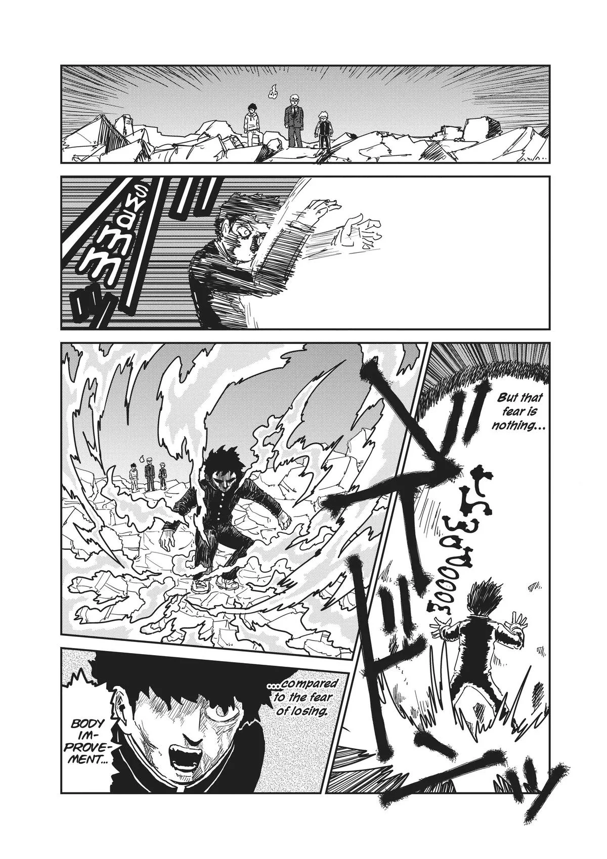 Mob Psycho 100, chapter 90, page 105