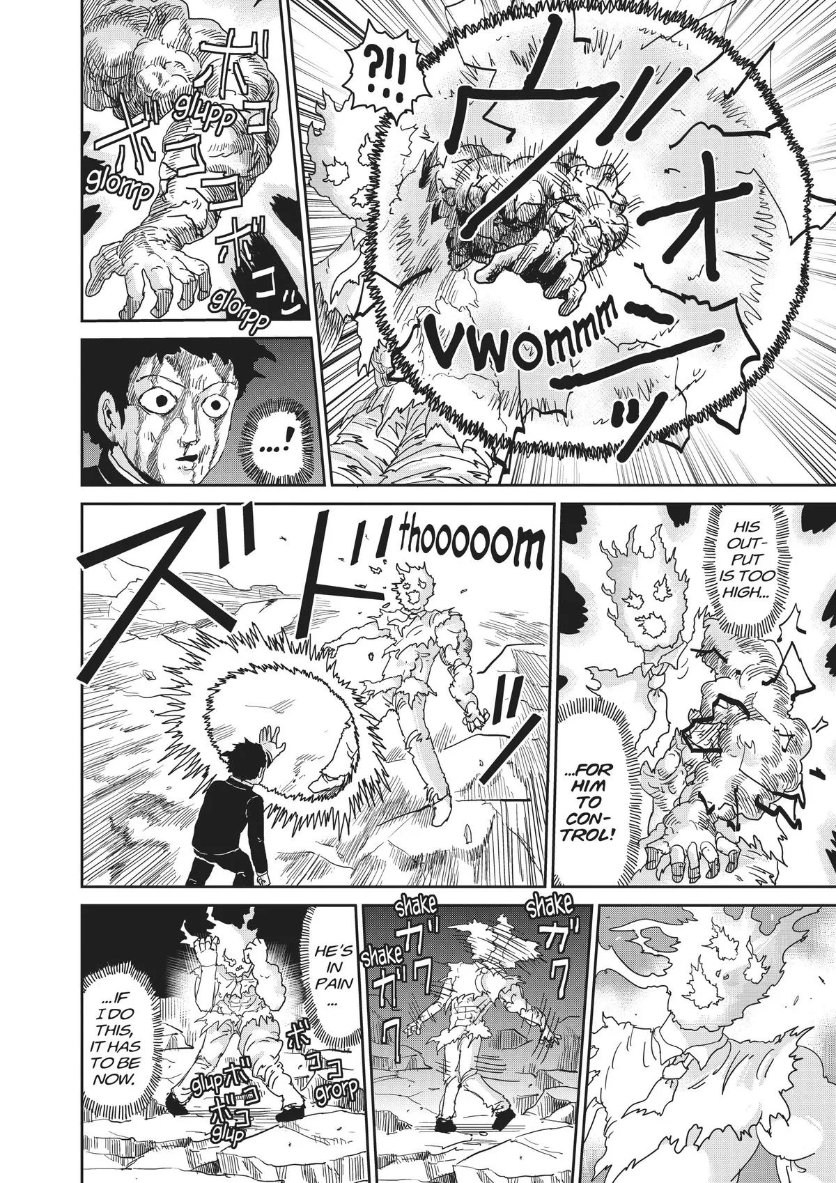 Mob Psycho 100, chapter 90, page 109