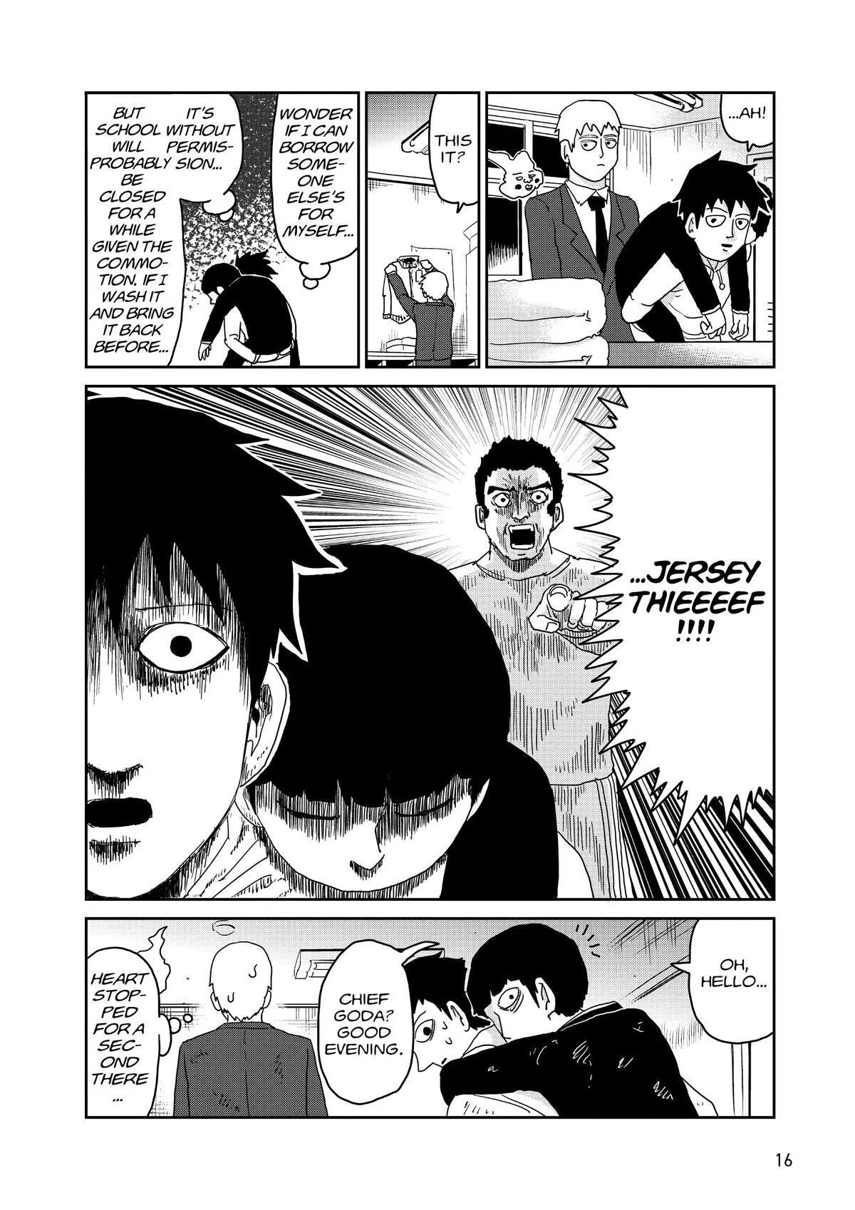 Mob Psycho 100, chapter 91, page 17