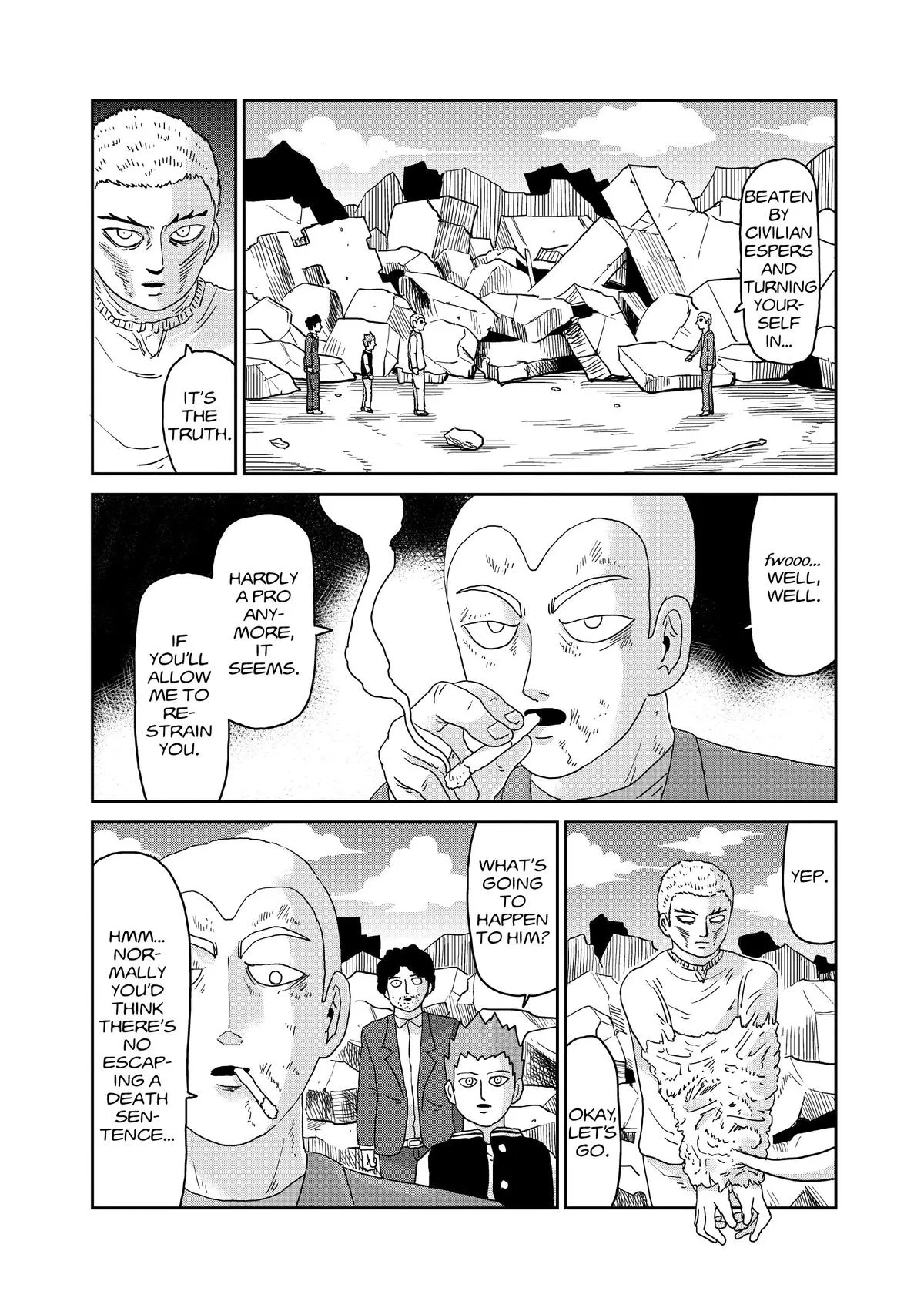 Mob Psycho 100, chapter 91, page 28