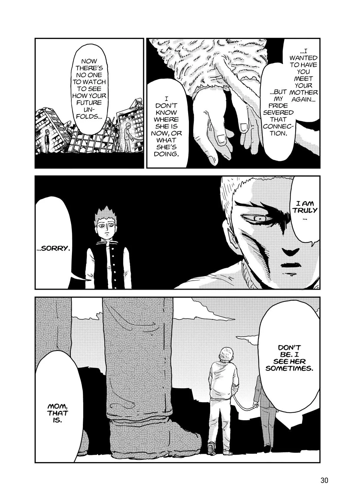Mob Psycho 100, chapter 91, page 30