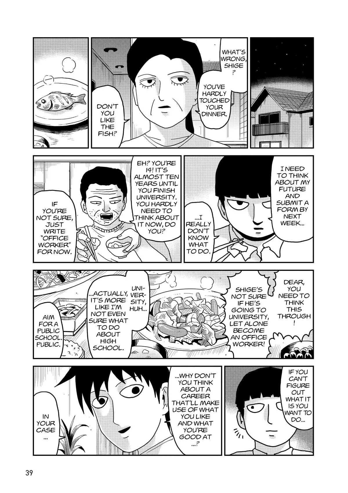 Mob Psycho 100, chapter 92, page 3