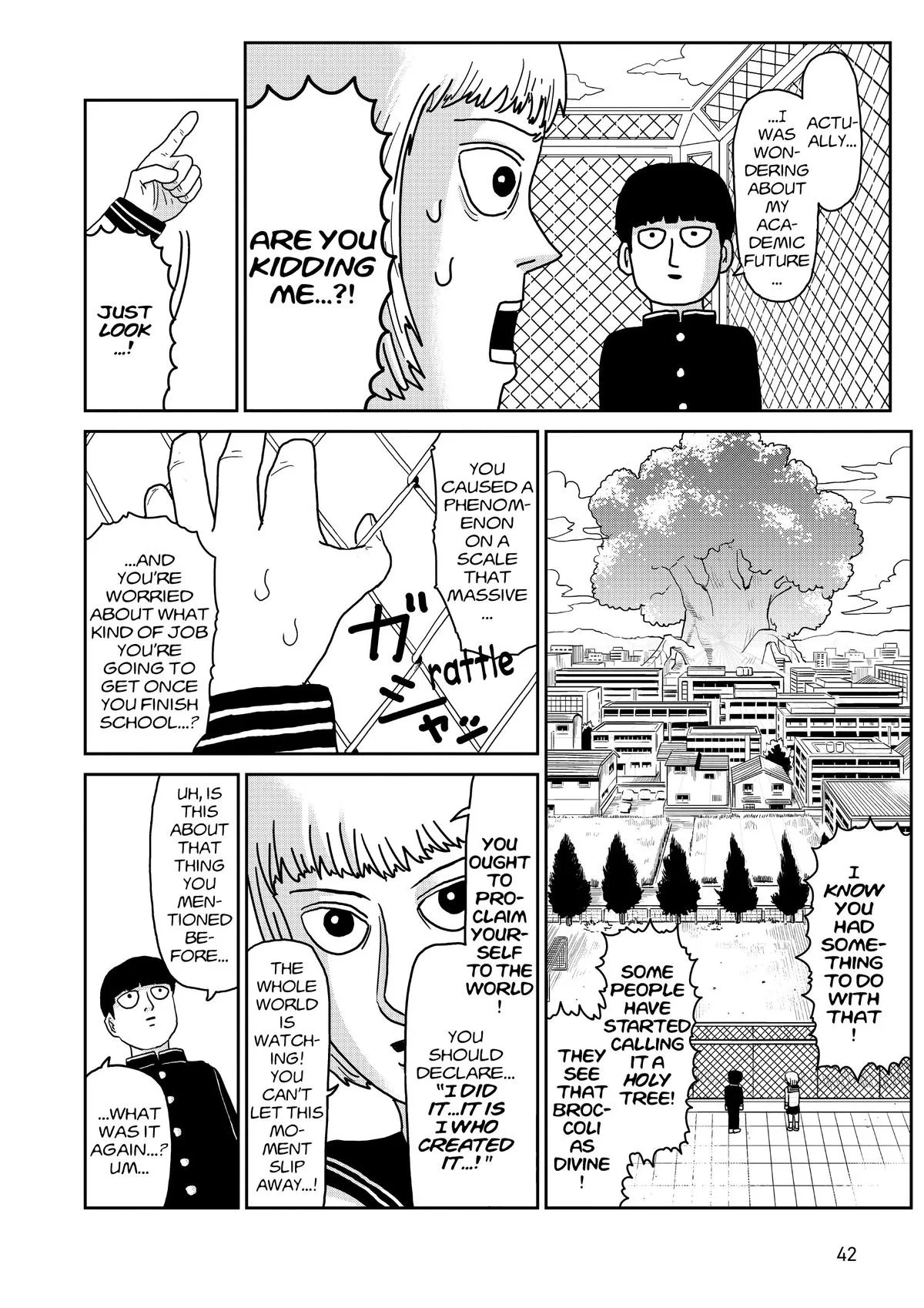 Mob Psycho 100, chapter 92, page 6