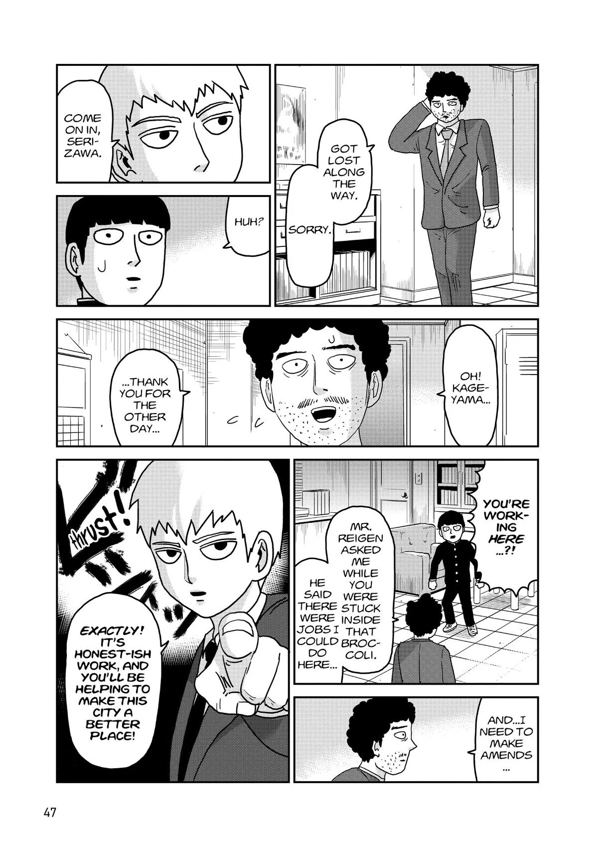 Mob Psycho 100, chapter 92, page 11