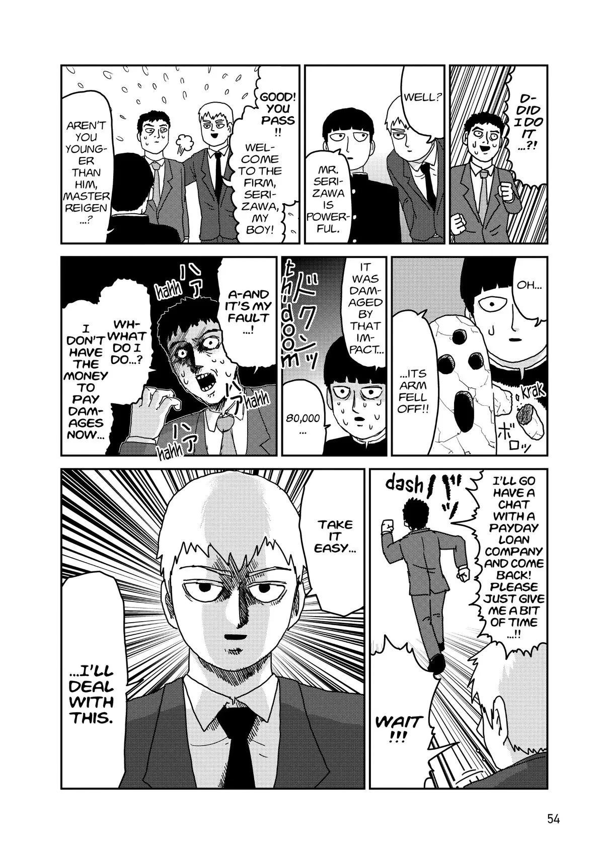 Mob Psycho 100, chapter 92, page 18
