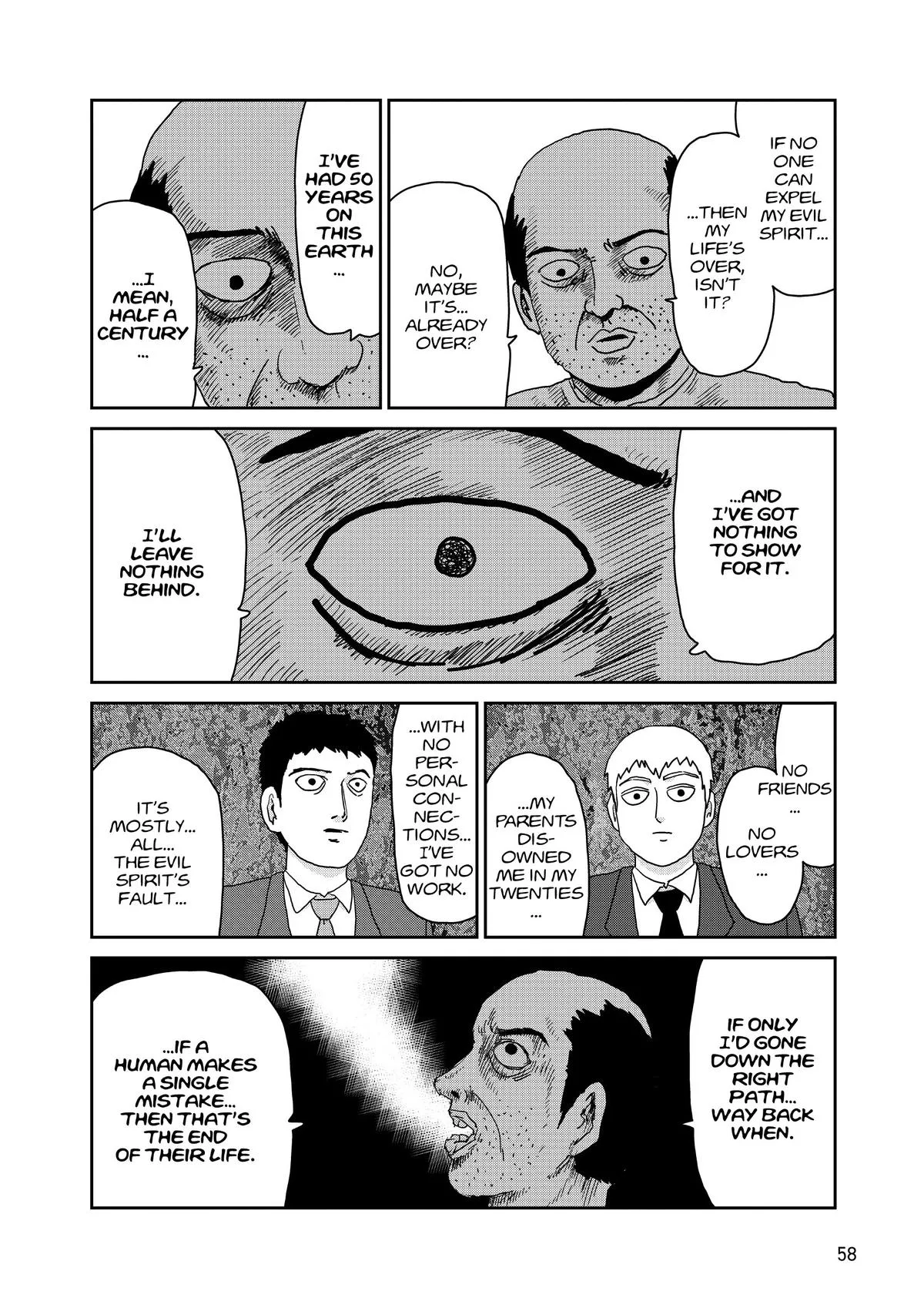 Mob Psycho 100, chapter 92, page 22