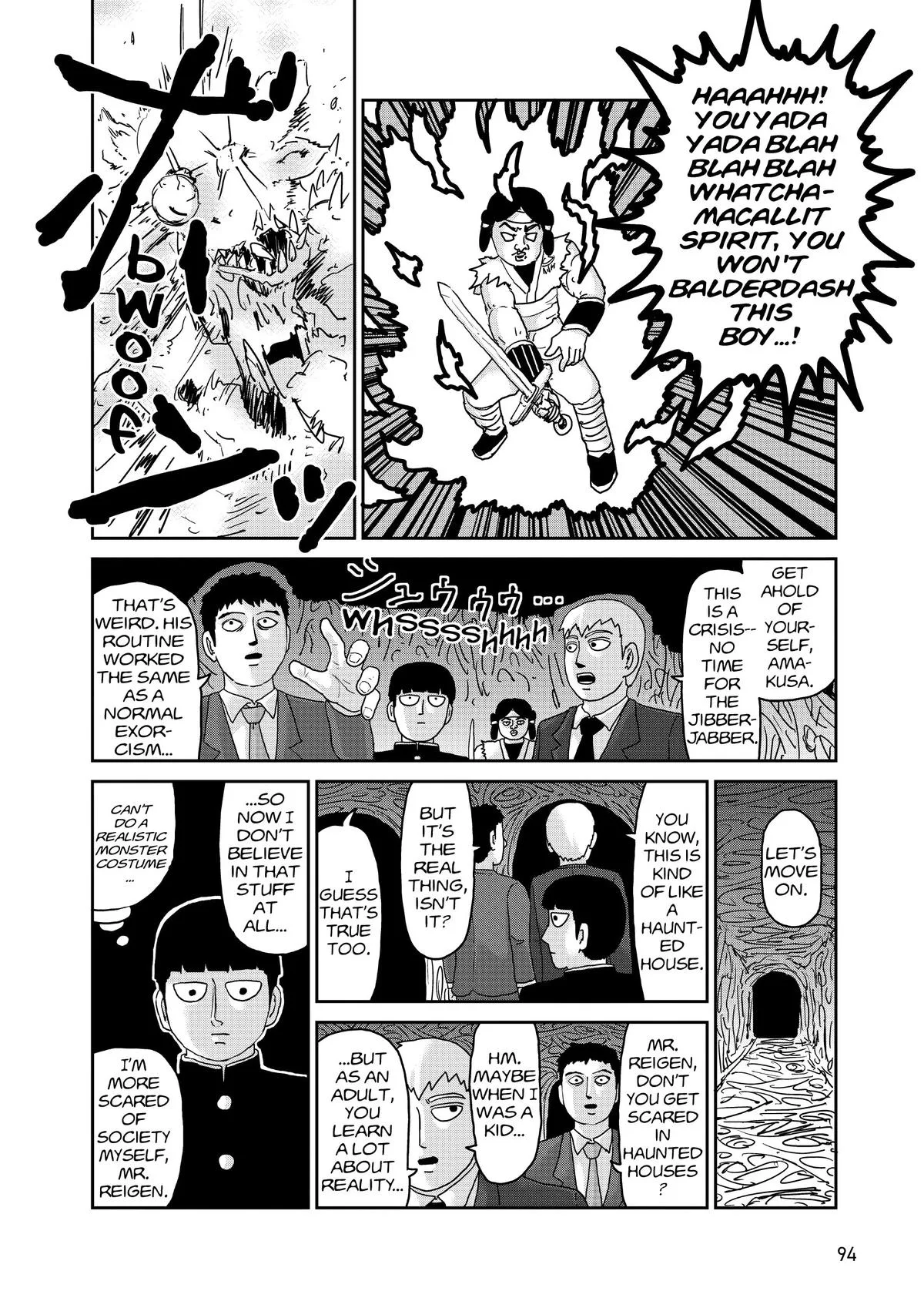 Mob Psycho 100, chapter 93, page 26
