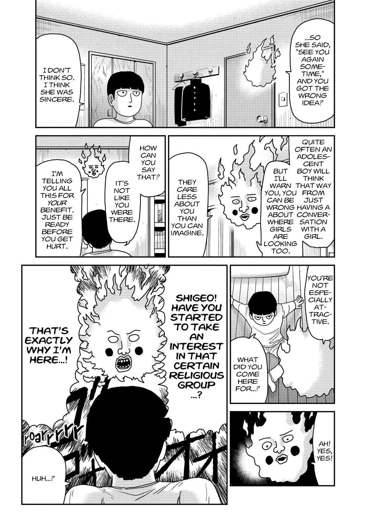 Mob Psycho 100, chapter 94, page 23