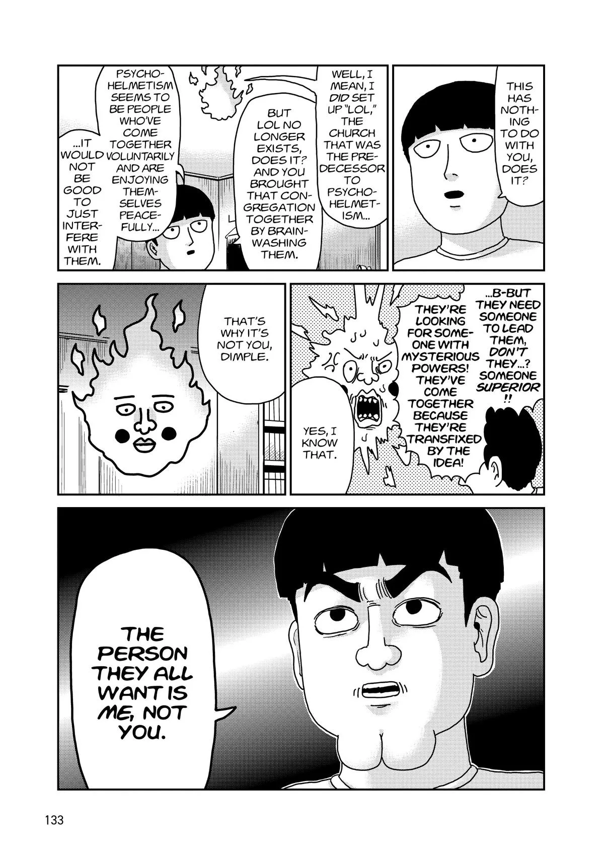 Mob Psycho 100, chapter 94, page 25