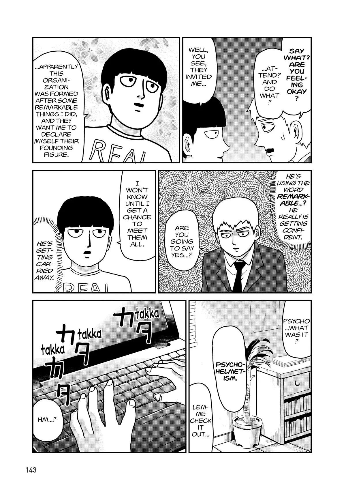 Mob Psycho 100, chapter 95, page 5