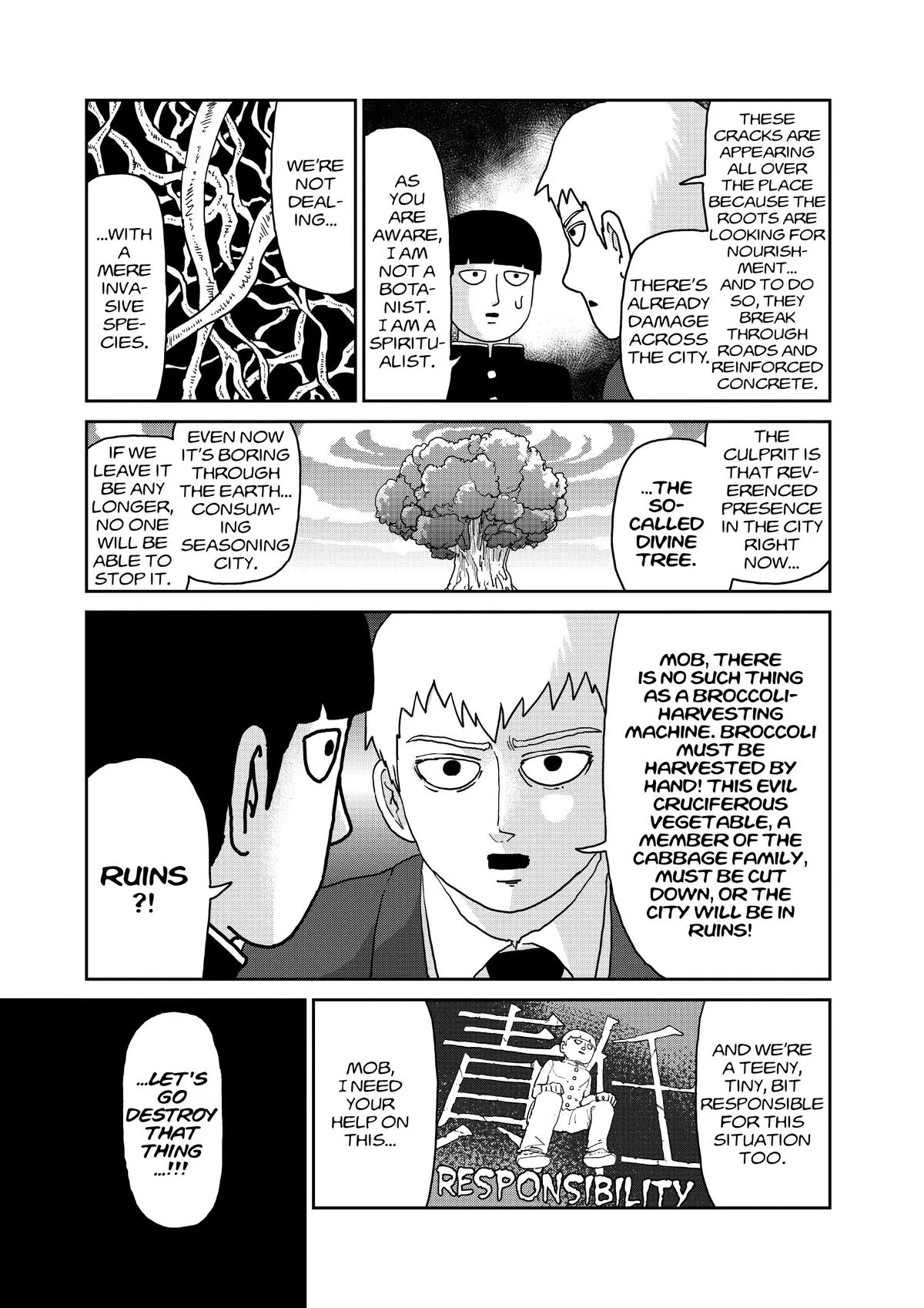 Mob Psycho 100, chapter 95, page 31