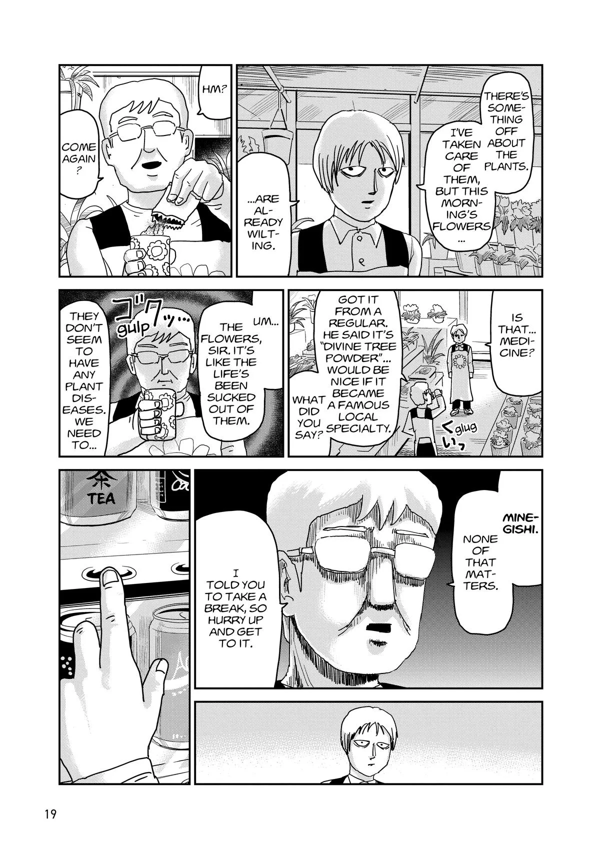 Mob Psycho 100, chapter 96, page 20
