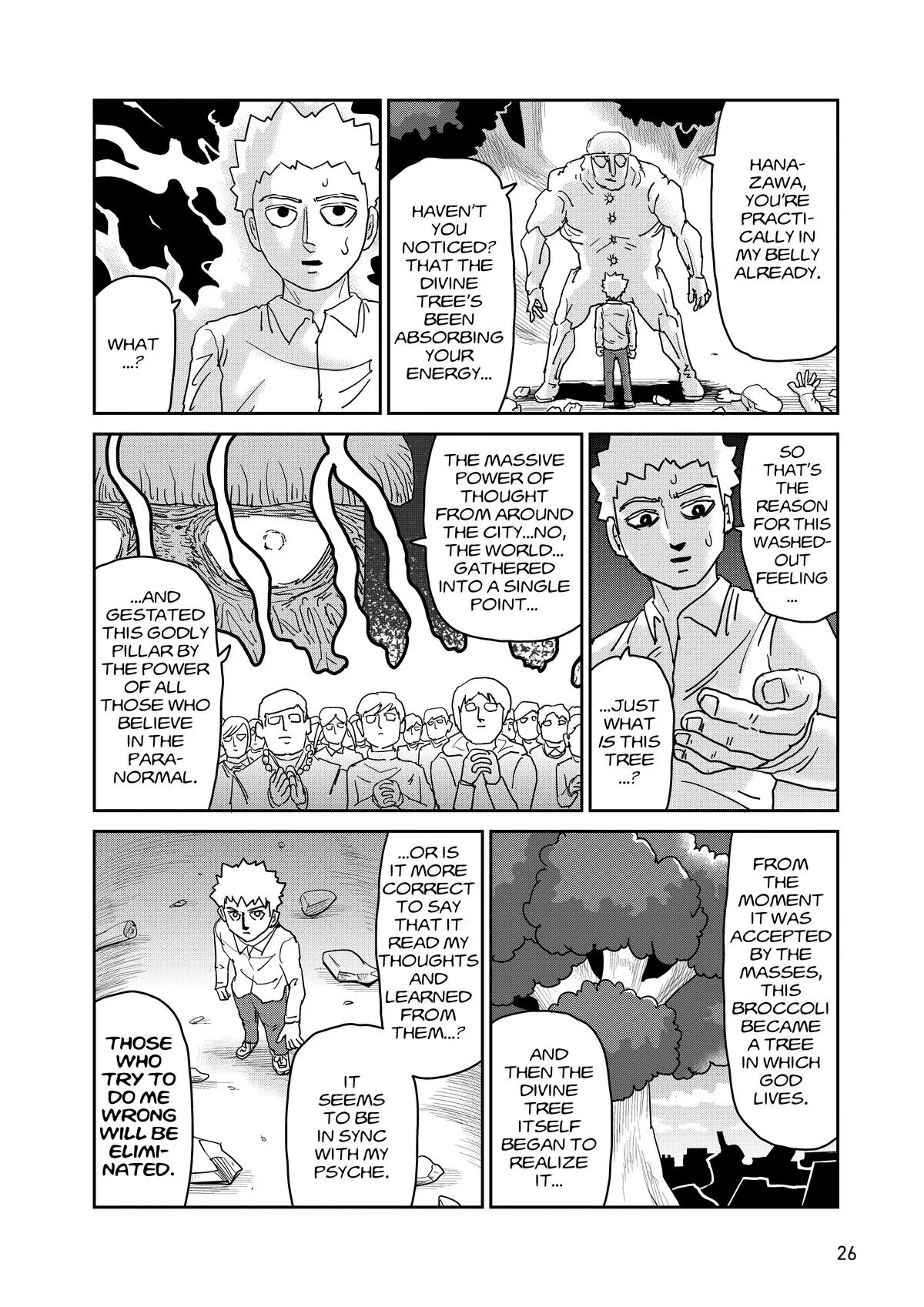 Mob Psycho 100, chapter 96, page 27