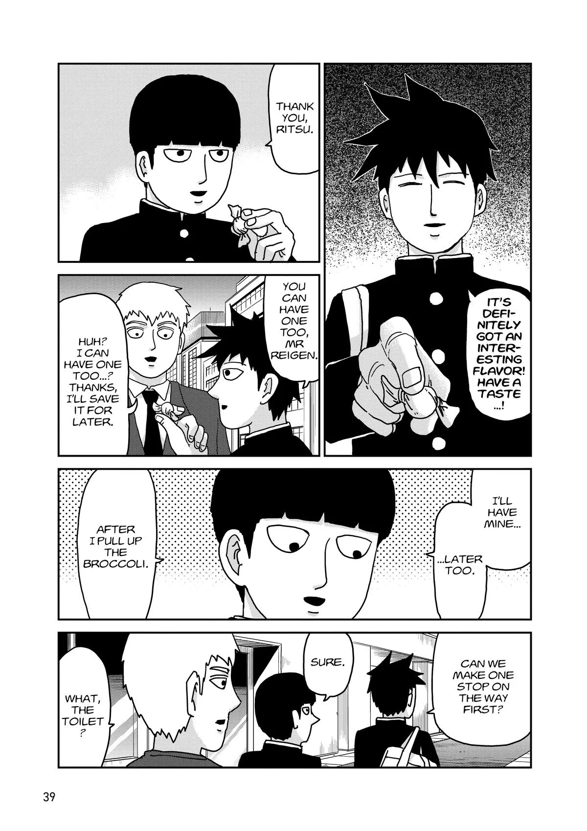 Mob Psycho 100, chapter 96, page 40
