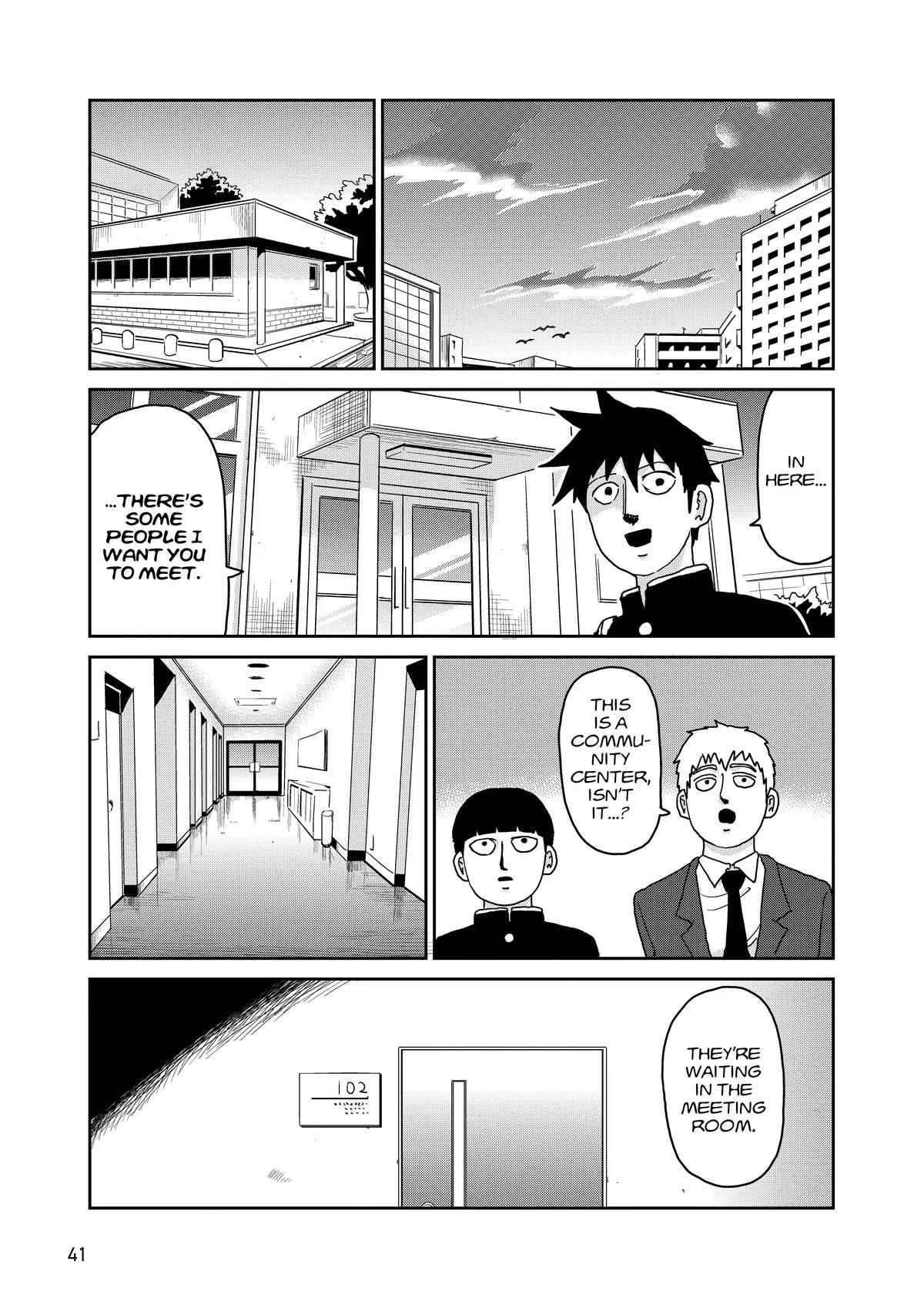 Mob Psycho 100, chapter 96, page 42