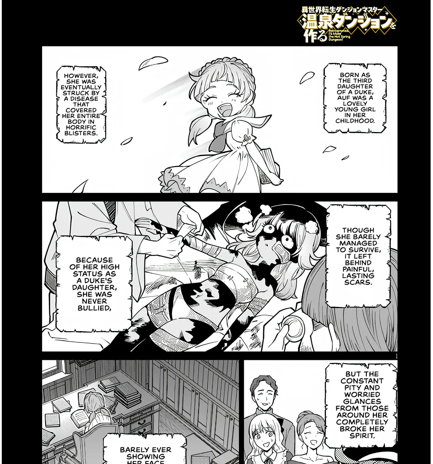 Reincarnated, I'll Make the Hot Spring Dungeon!, chapter 4, page 1