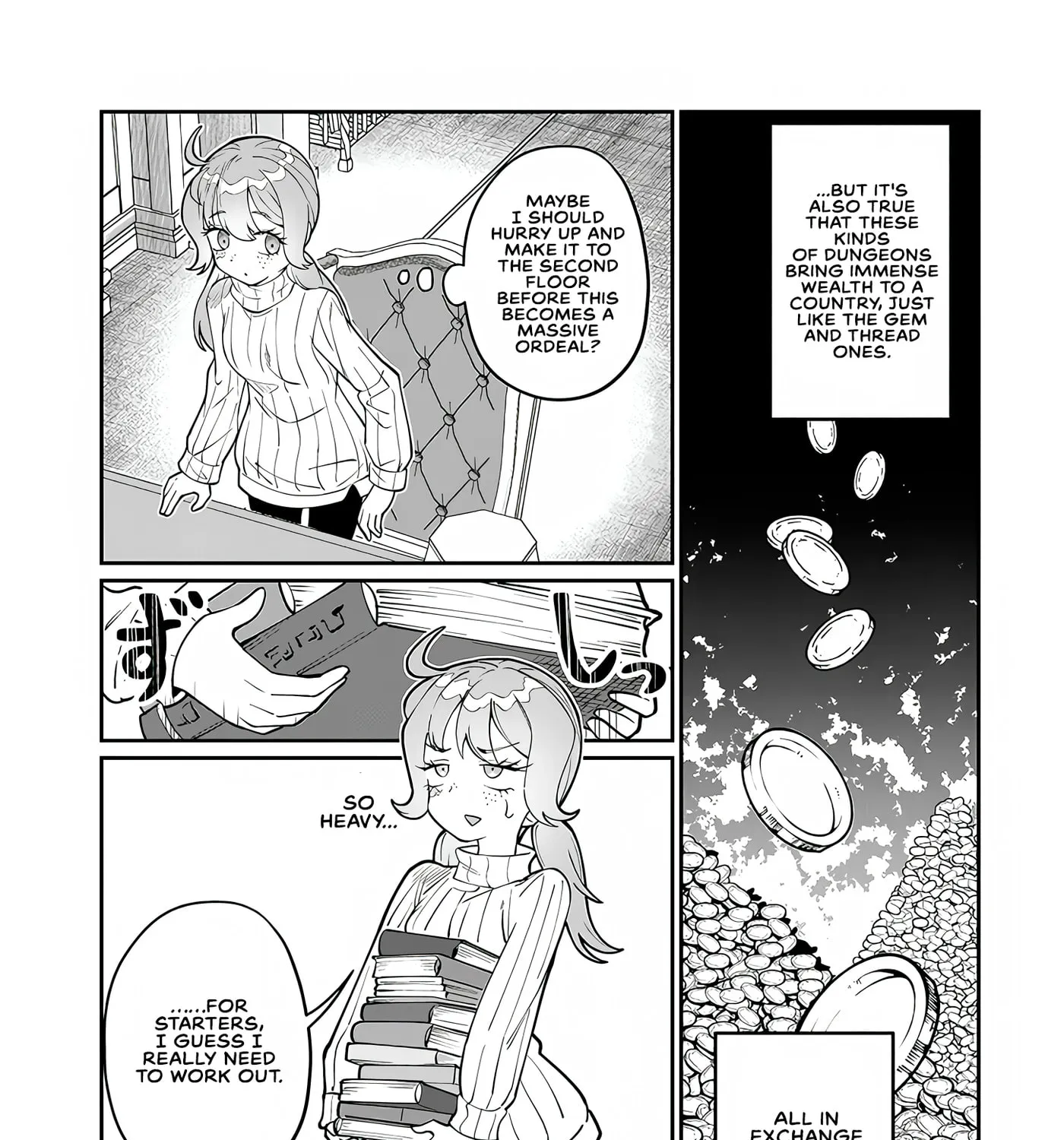 Reincarnated, I'll Make the Hot Spring Dungeon!, chapter 4, page 21