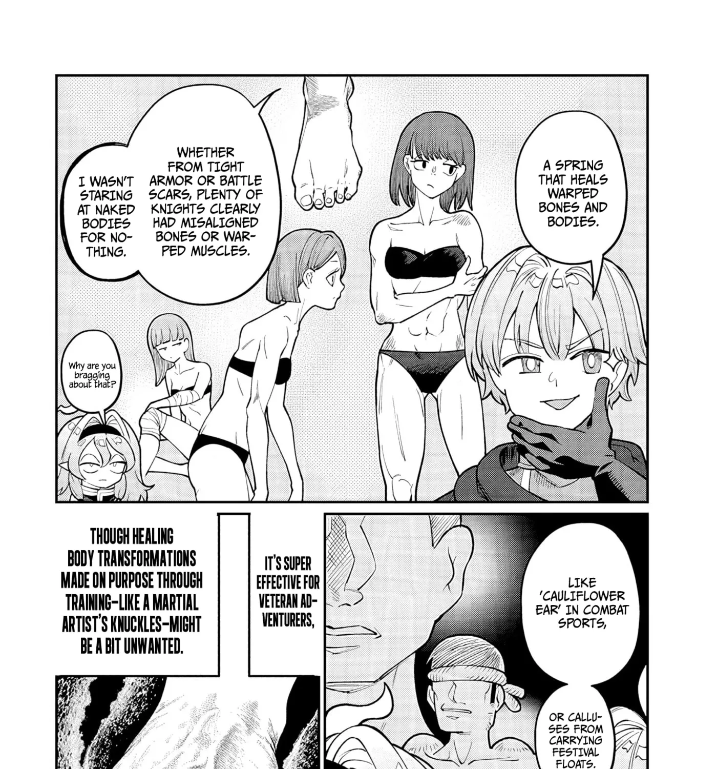 Reincarnated, I'll Make the Hot Spring Dungeon!, chapter 6, page 41