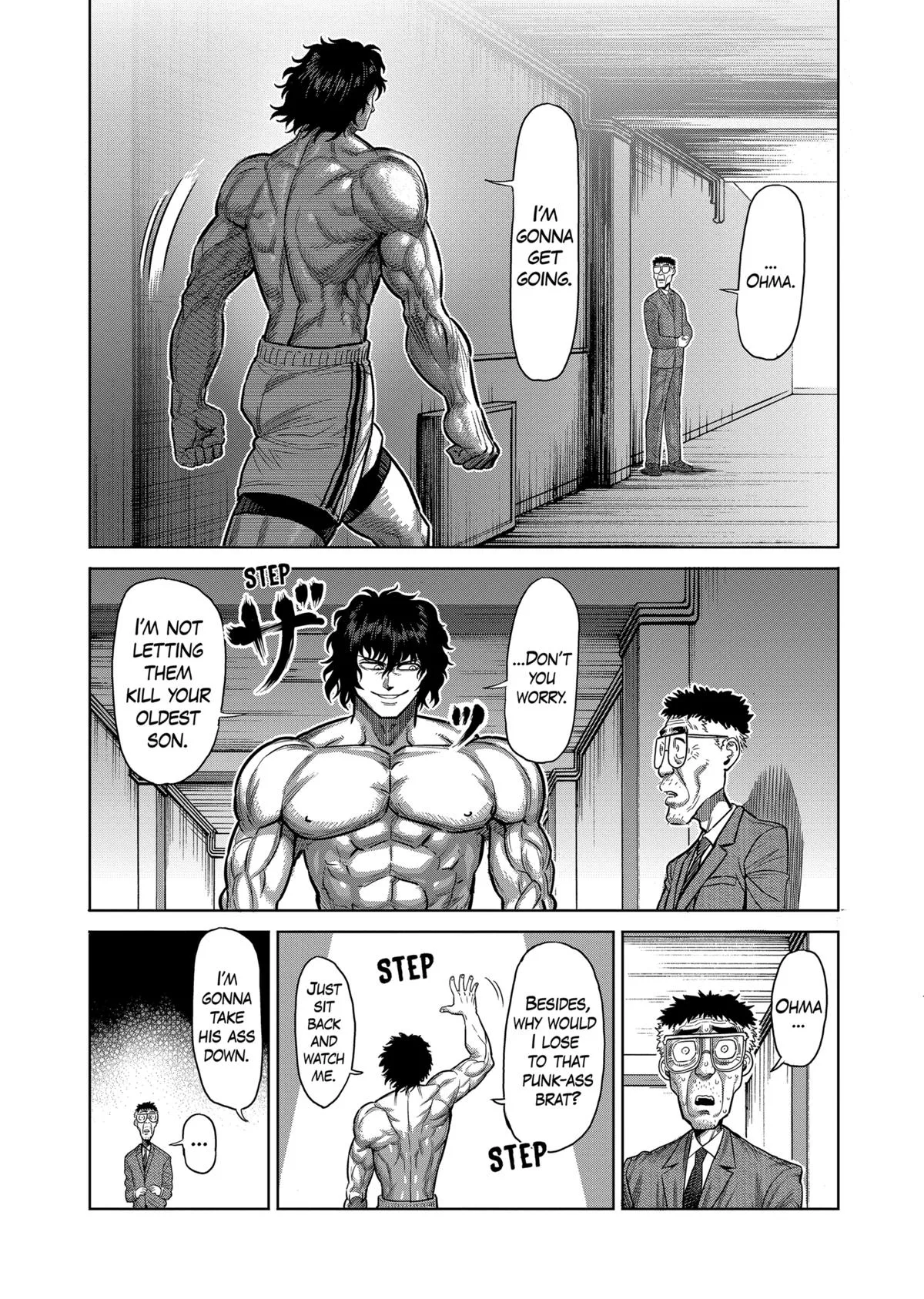 Kengan Ashura, chapter 128, page 12