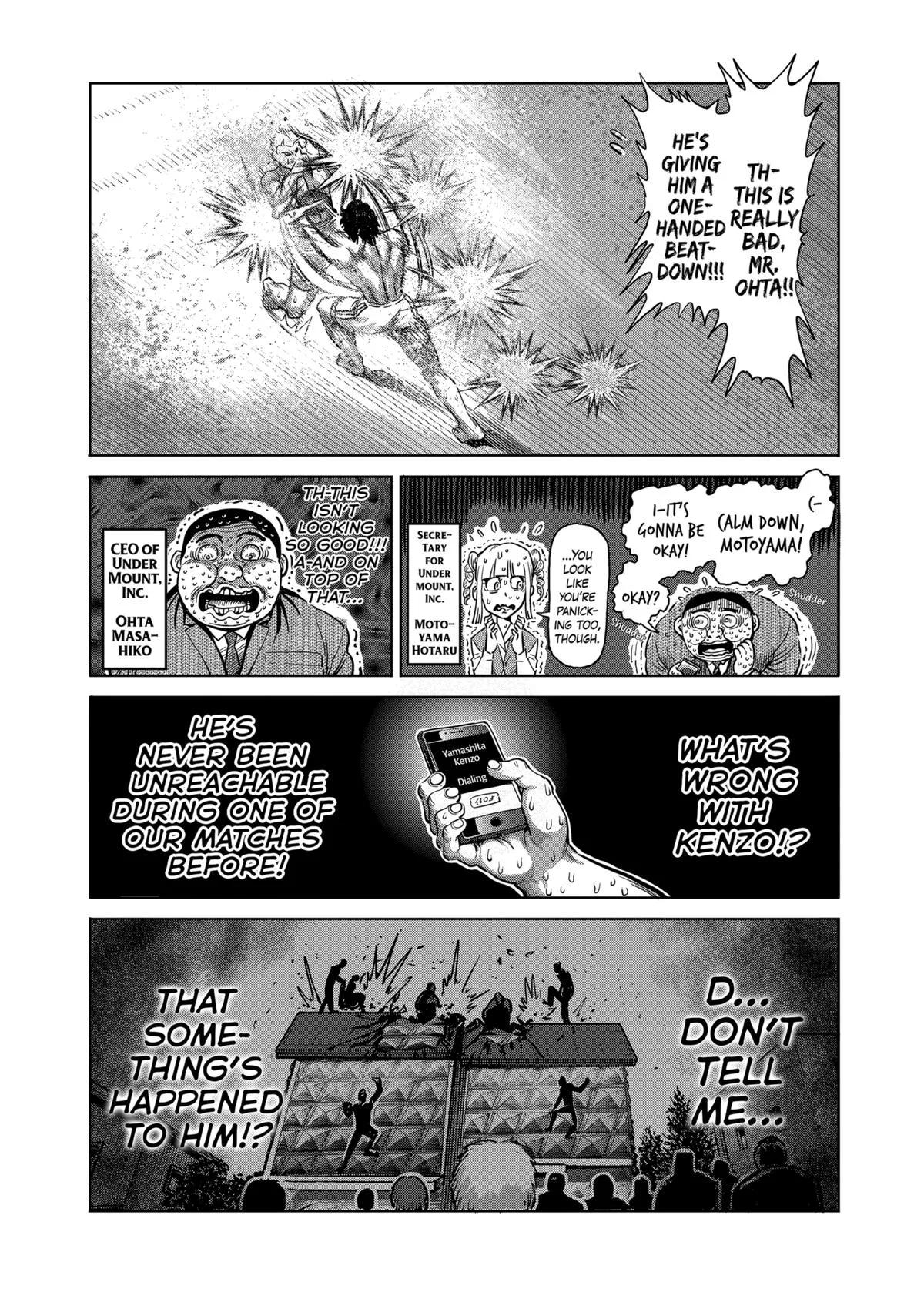 Kengan Ashura, chapter 130, page 14