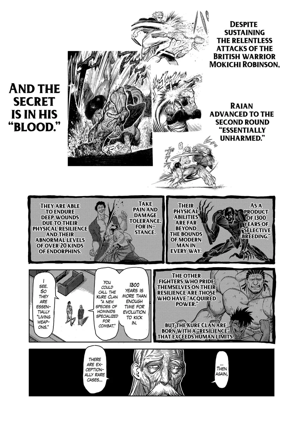 Kengan Ashura, chapter 130, page 18