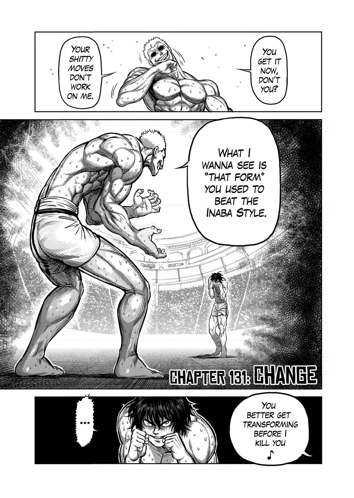 Kengan Ashura, chapter 131, page 1