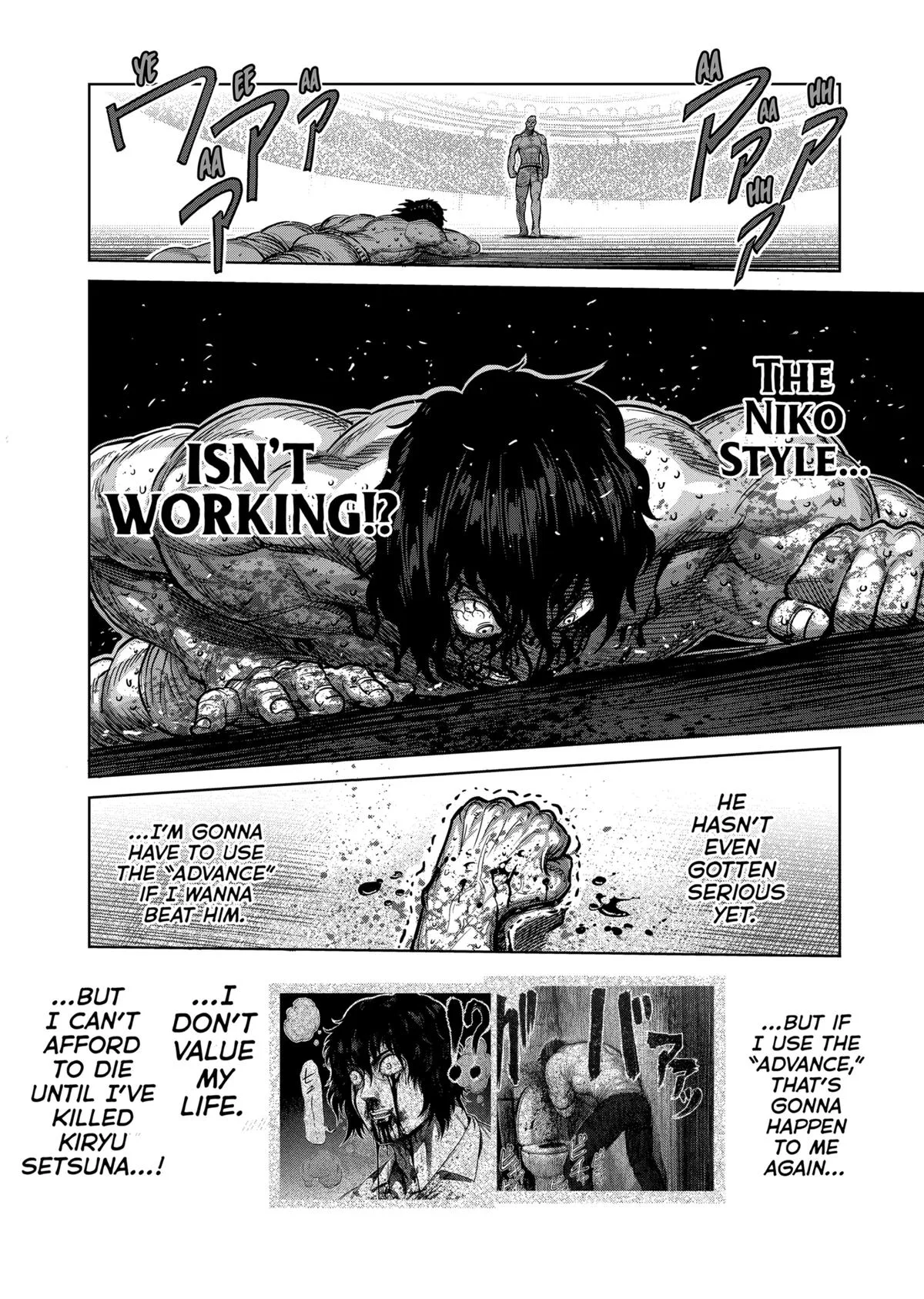 Kengan Ashura, chapter 131, page 14