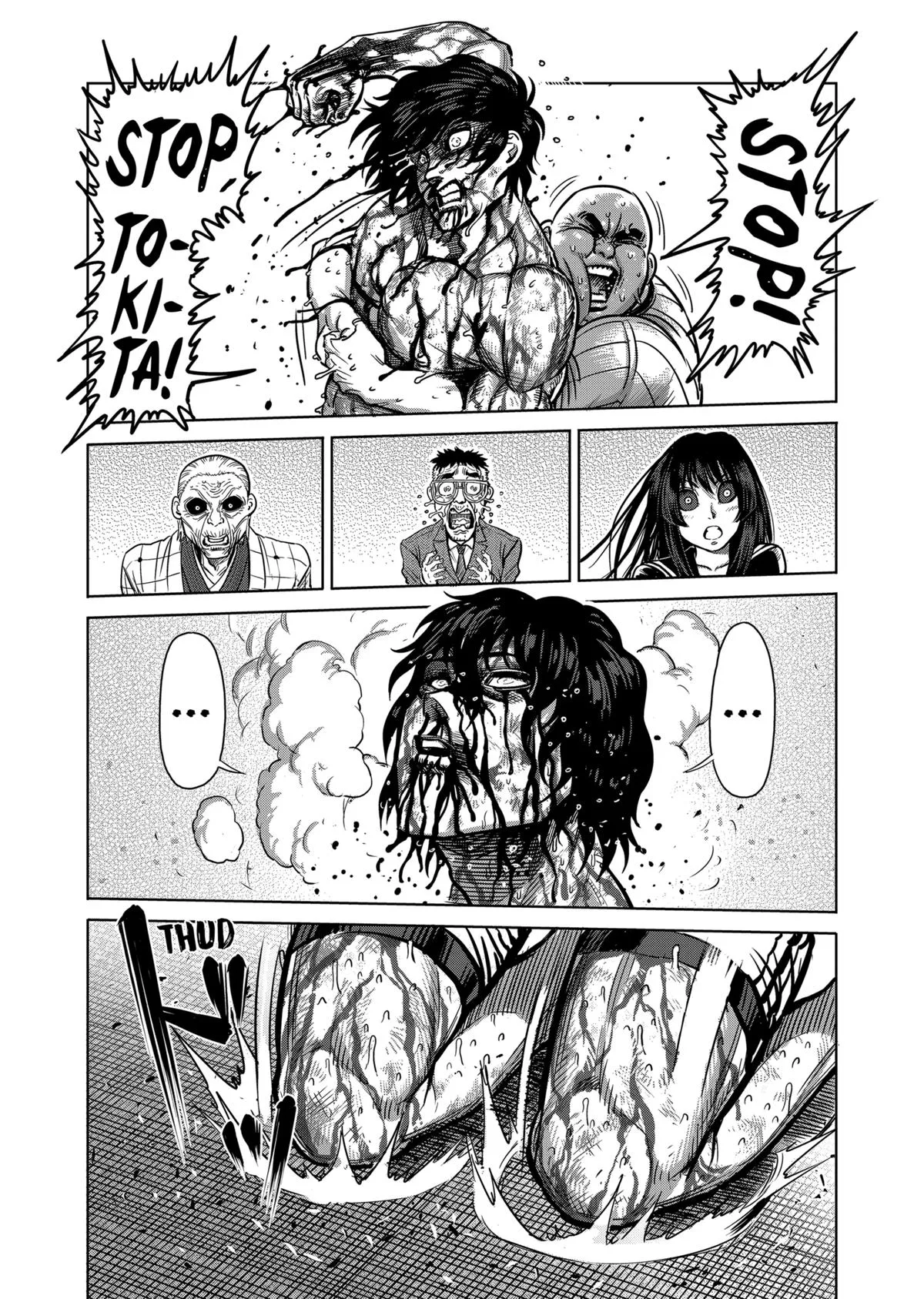 Kengan Ashura, chapter 135, page 36