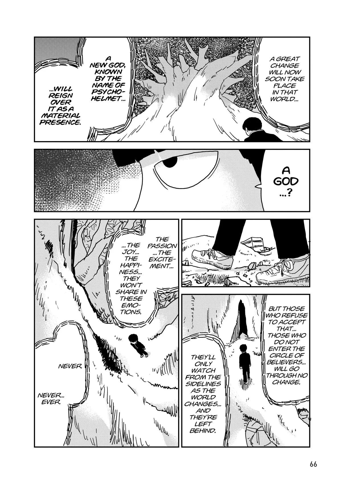 Mob Psycho 100, chapter 97, page 4