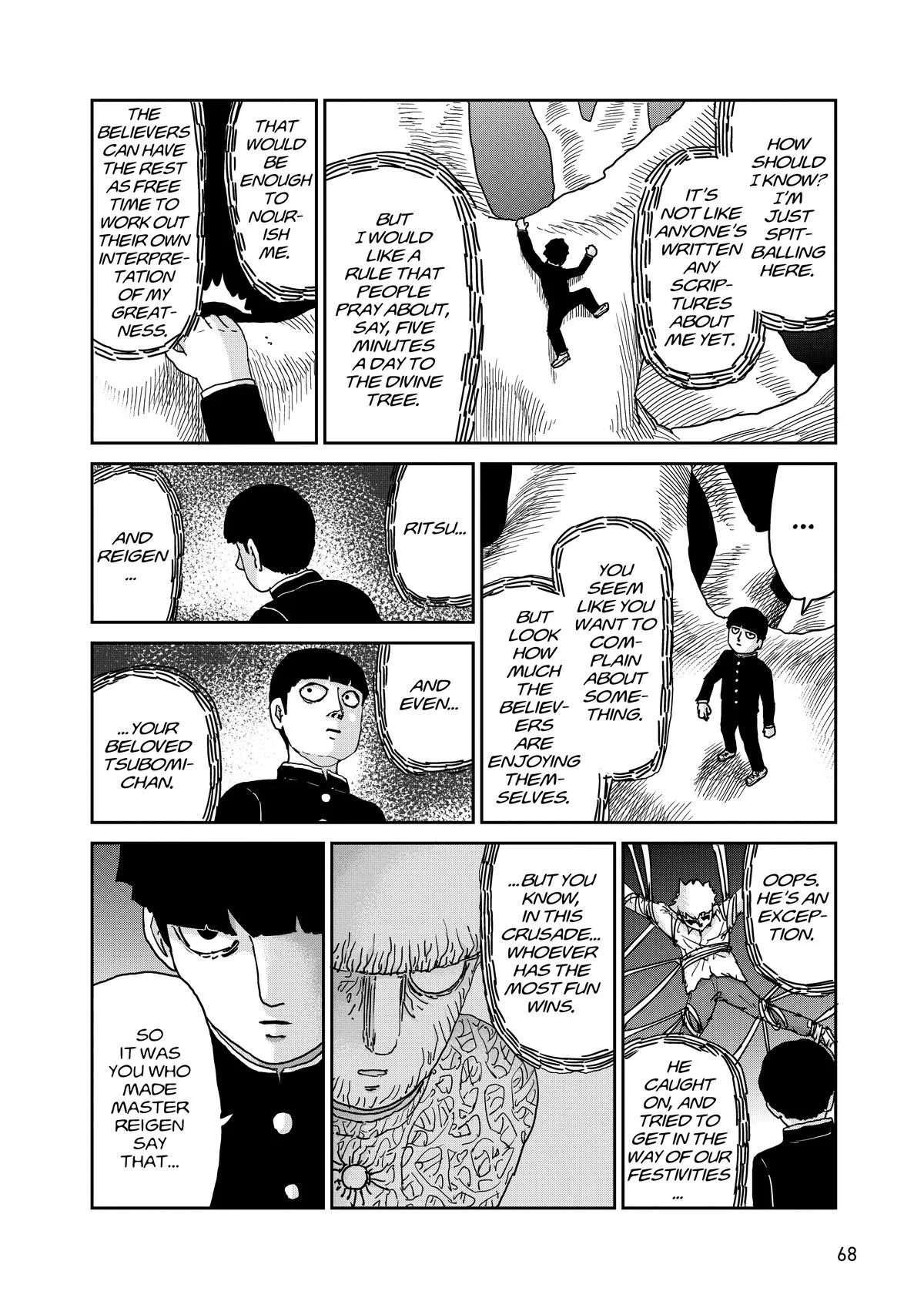 Mob Psycho 100, chapter 97, page 6