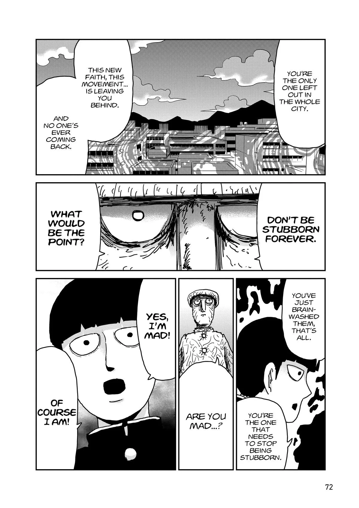 Mob Psycho 100, chapter 97, page 10