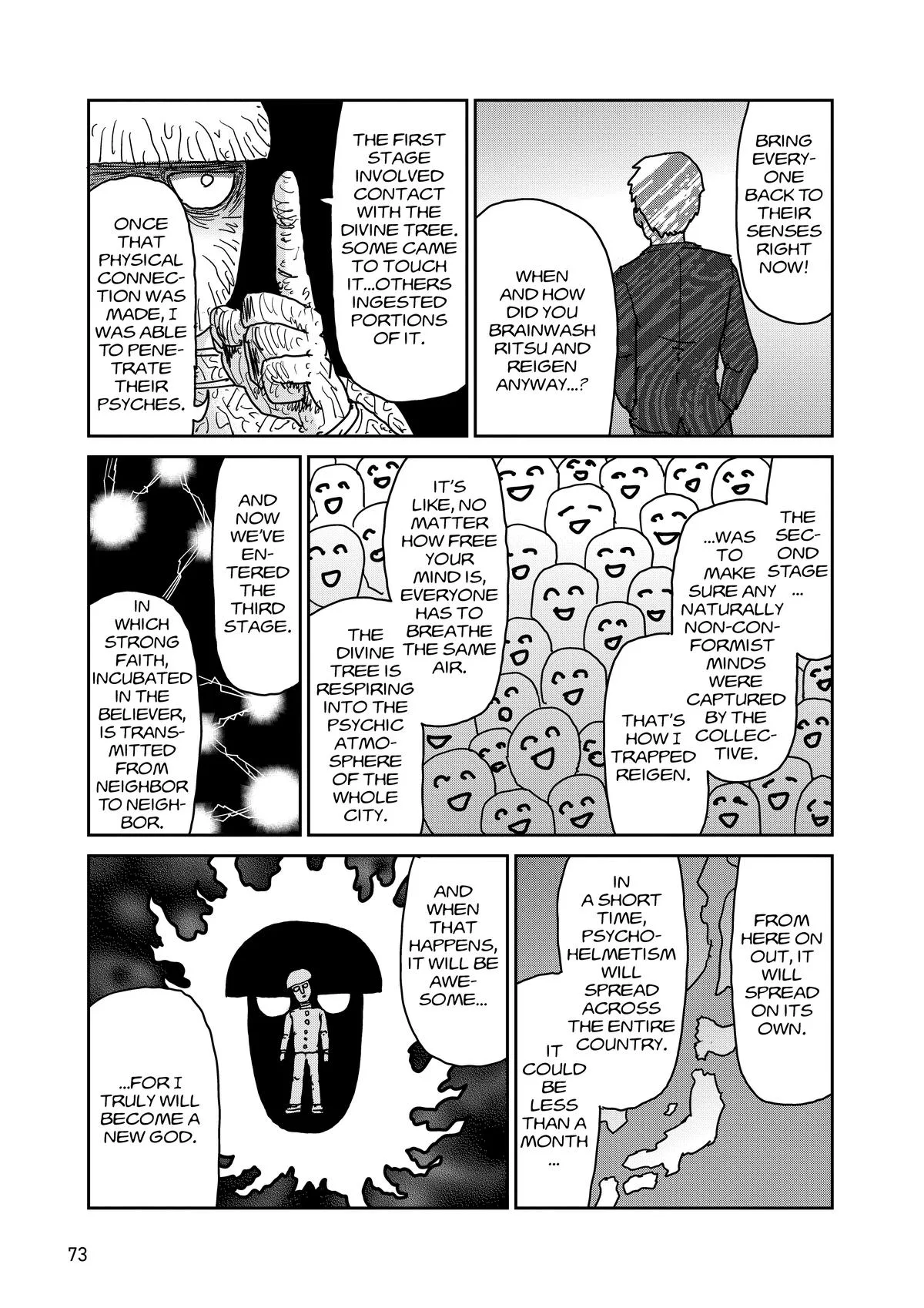 Mob Psycho 100, chapter 97, page 11
