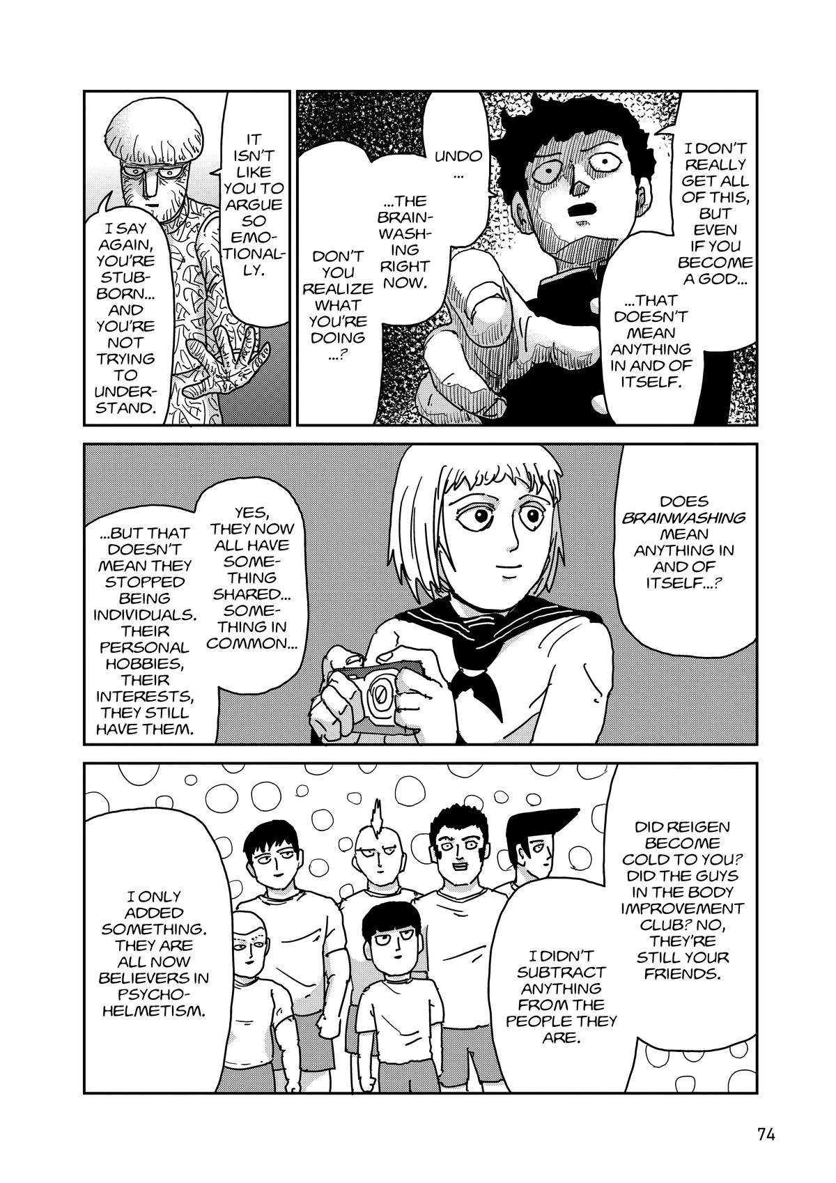Mob Psycho 100, chapter 97, page 12