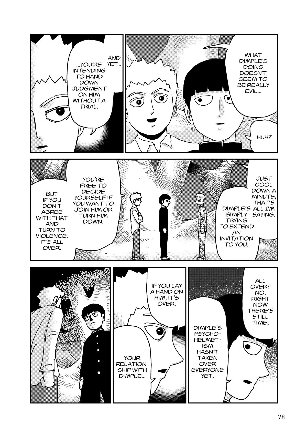 Mob Psycho 100, chapter 97, page 16